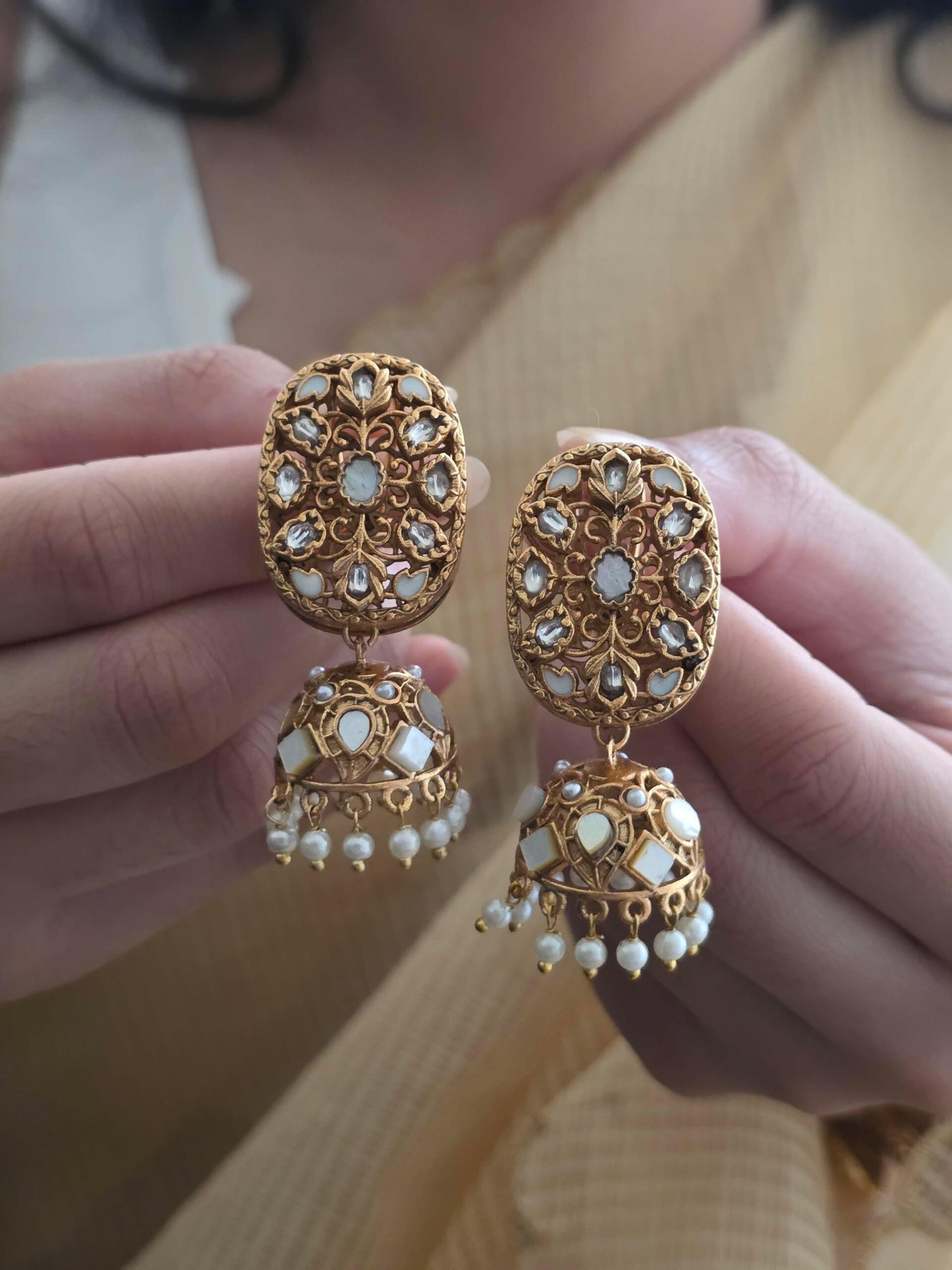Shruti handcrafted jhumki Thumbnail