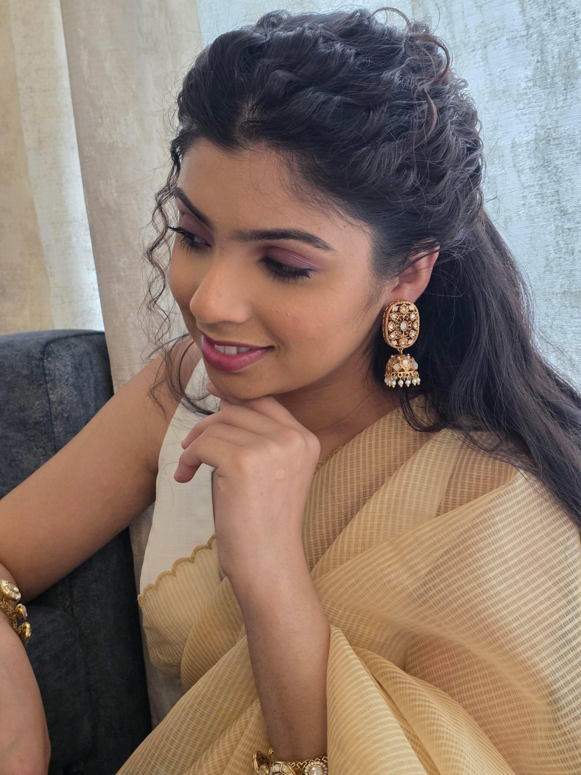 Shruti handcrafted jhumki Thumbnail