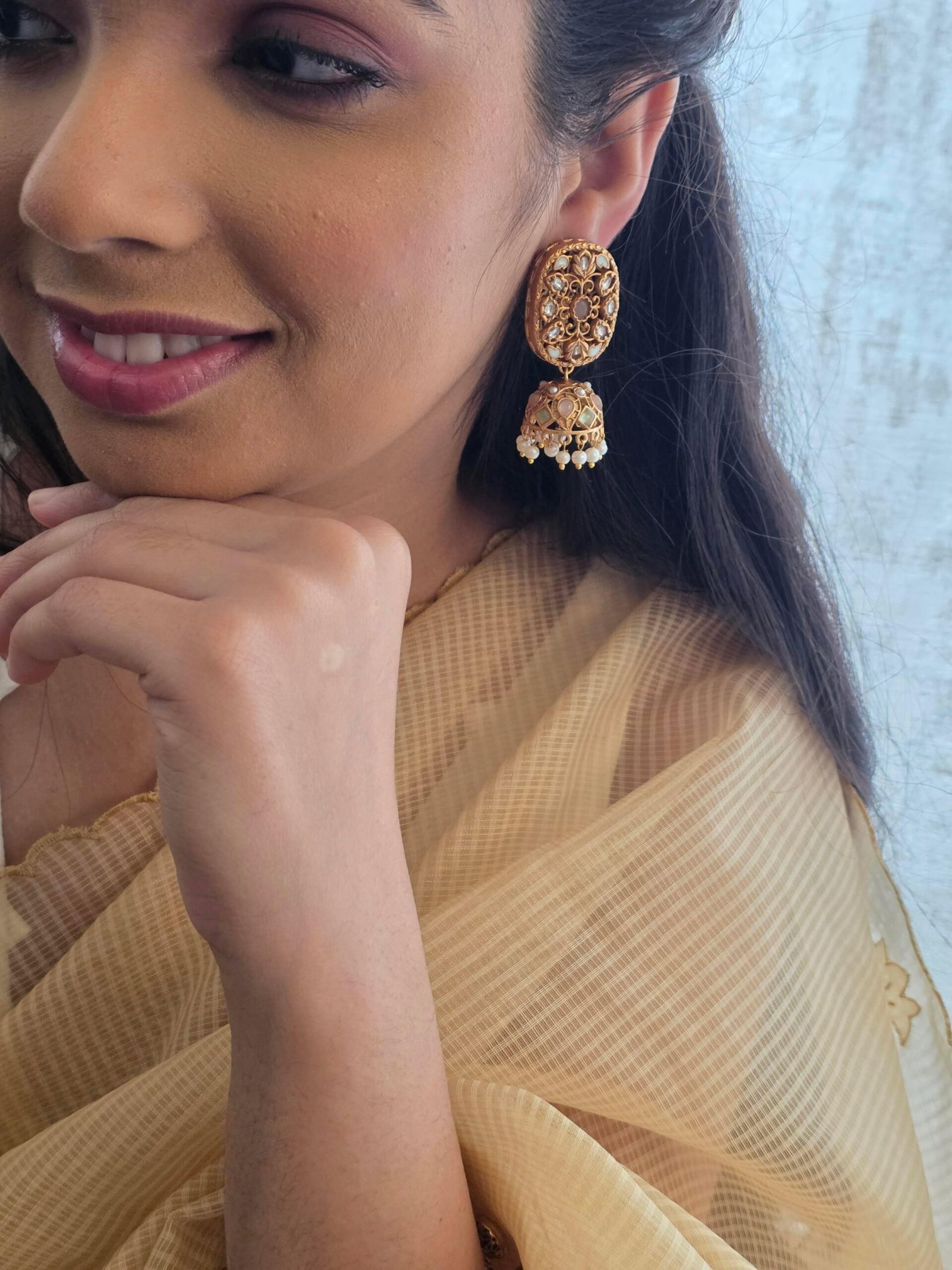 Shruti handcrafted jhumki Thumbnail