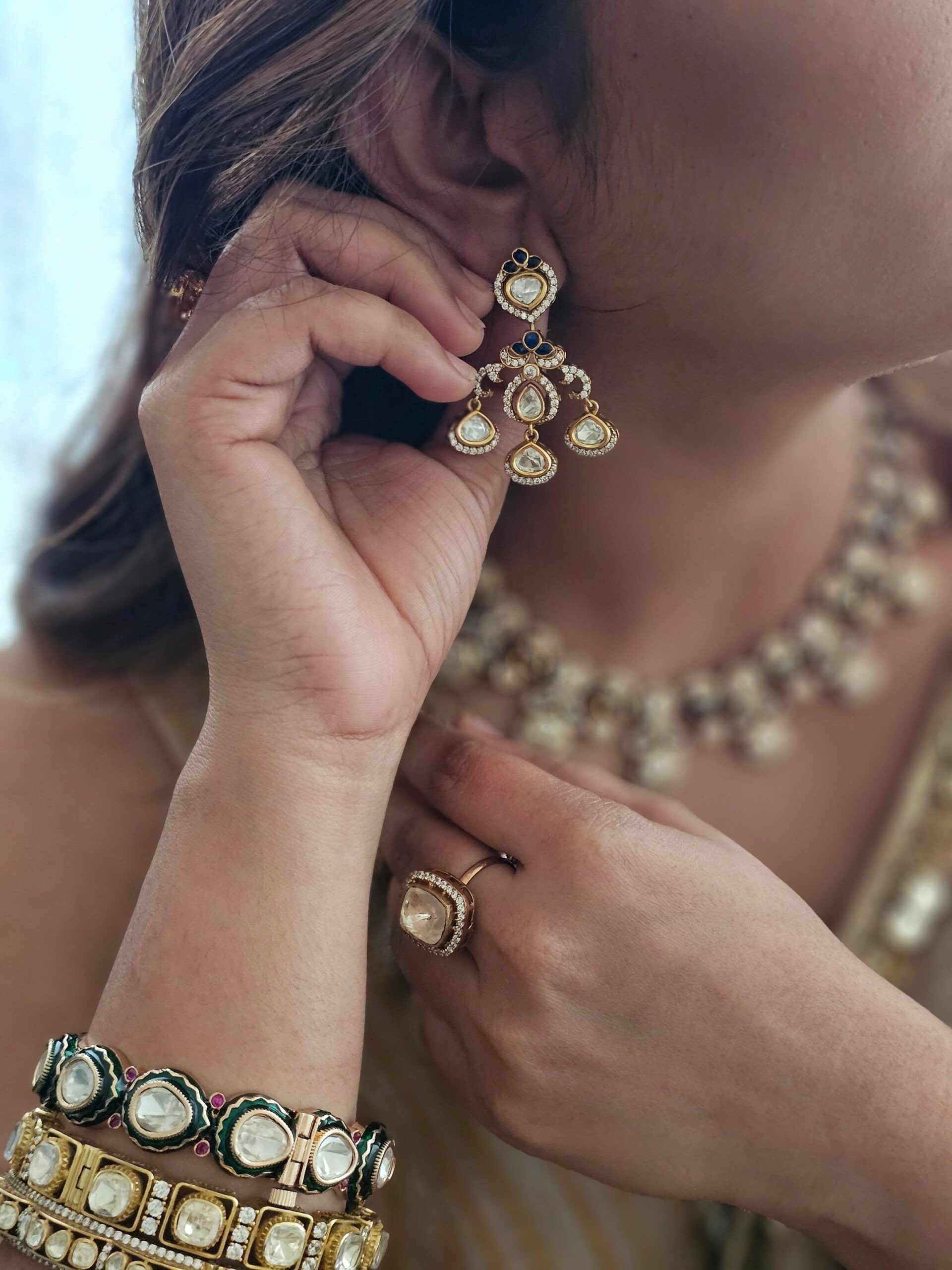 Vishaka meenakari necklace Thumbnail