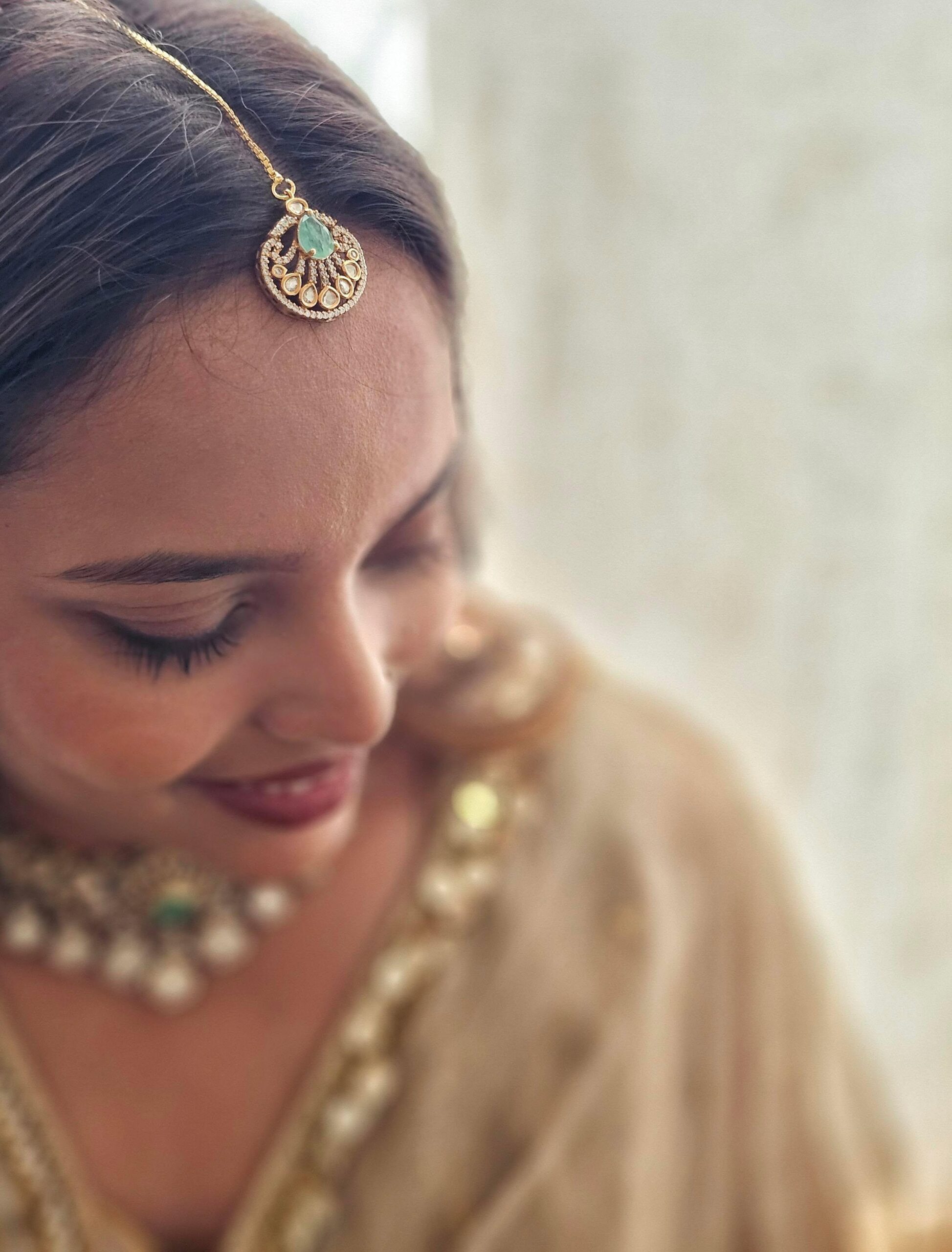 Dhriti pearl and polki choker Thumbnail