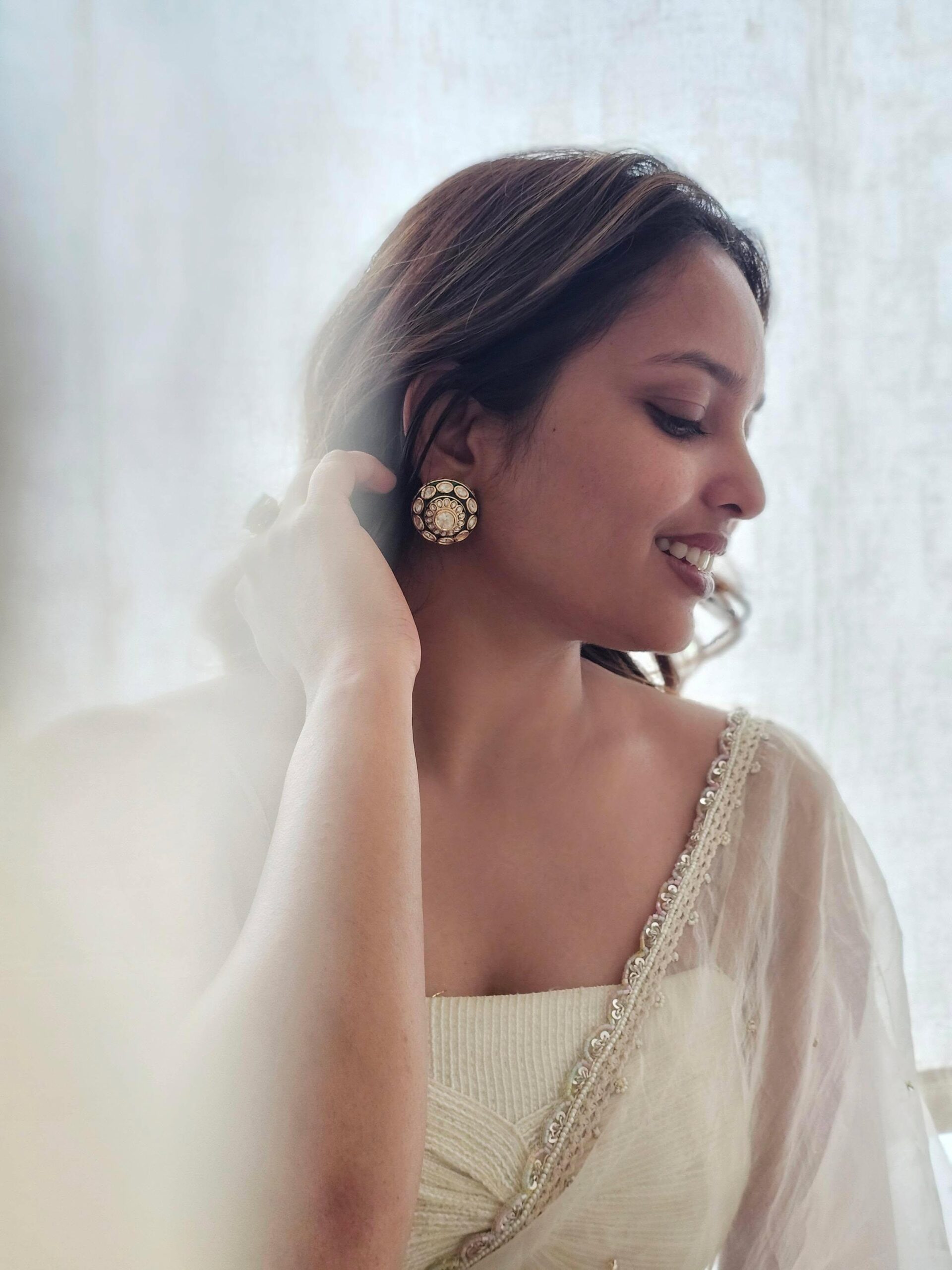 Latika meenakari studs Thumbnail