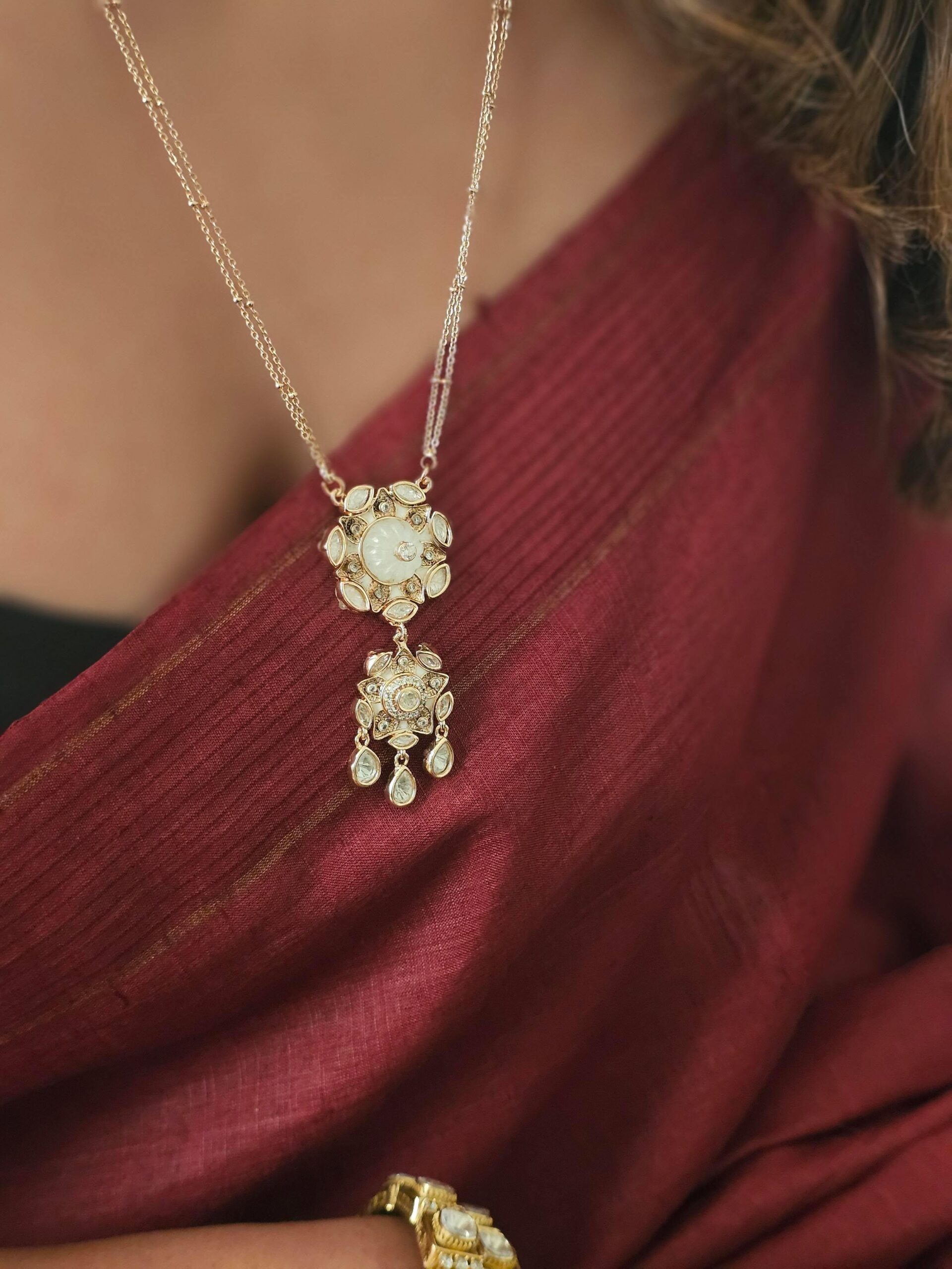 Liana delicate necklace Thumbnail