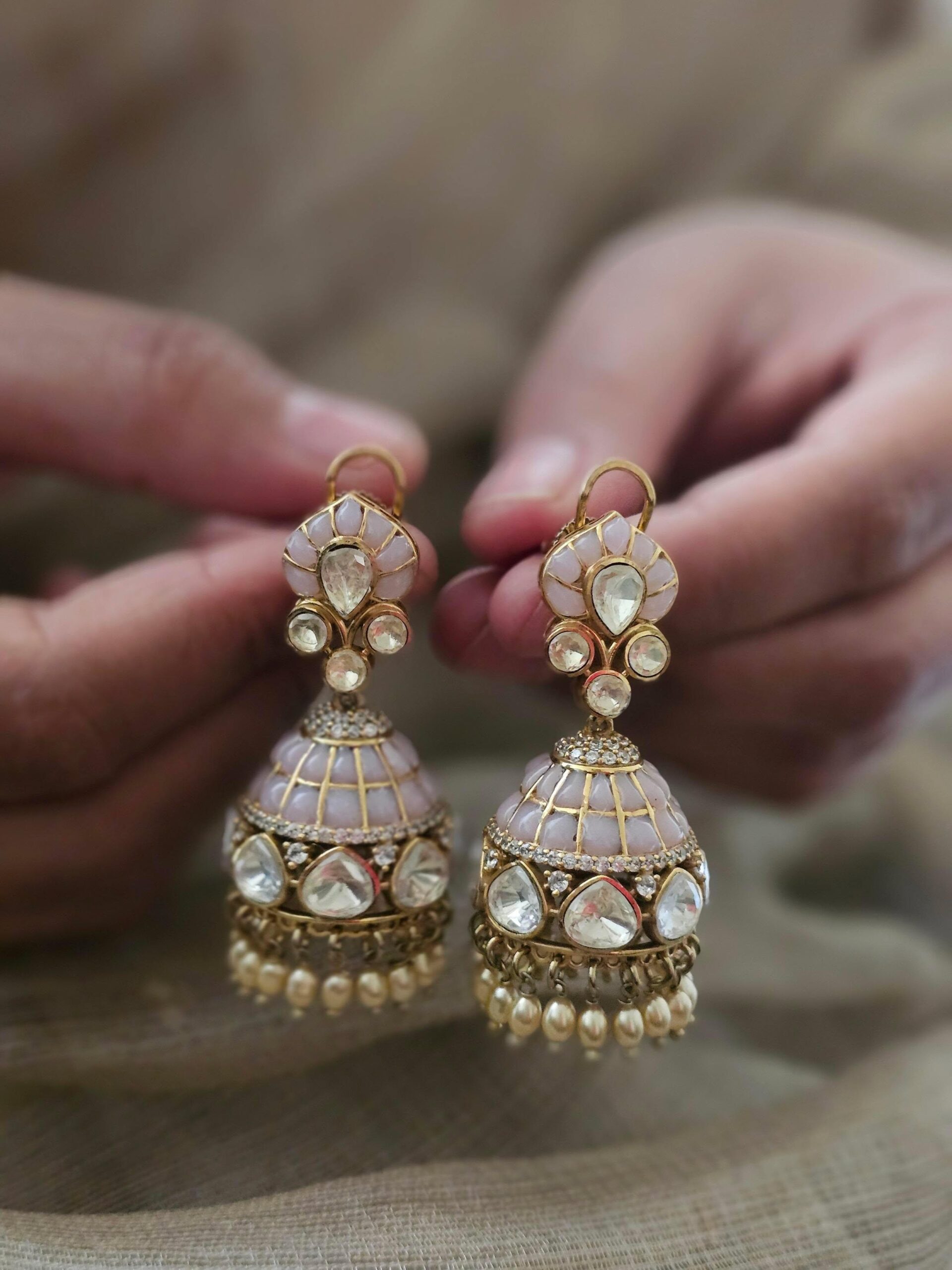 Imani meenakari jhumki Thumbnail