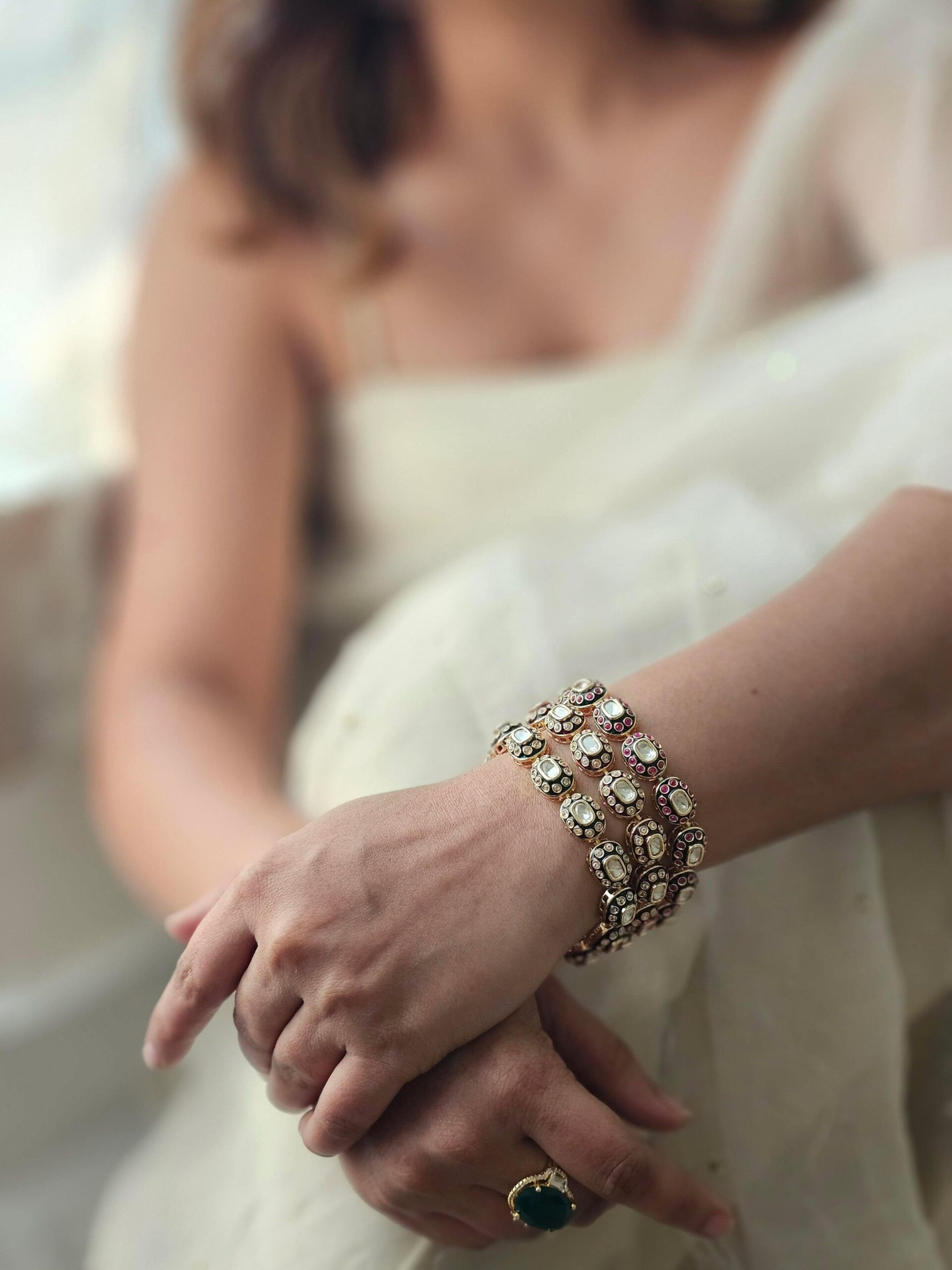 Lavanya meenakari bracelet Thumbnail