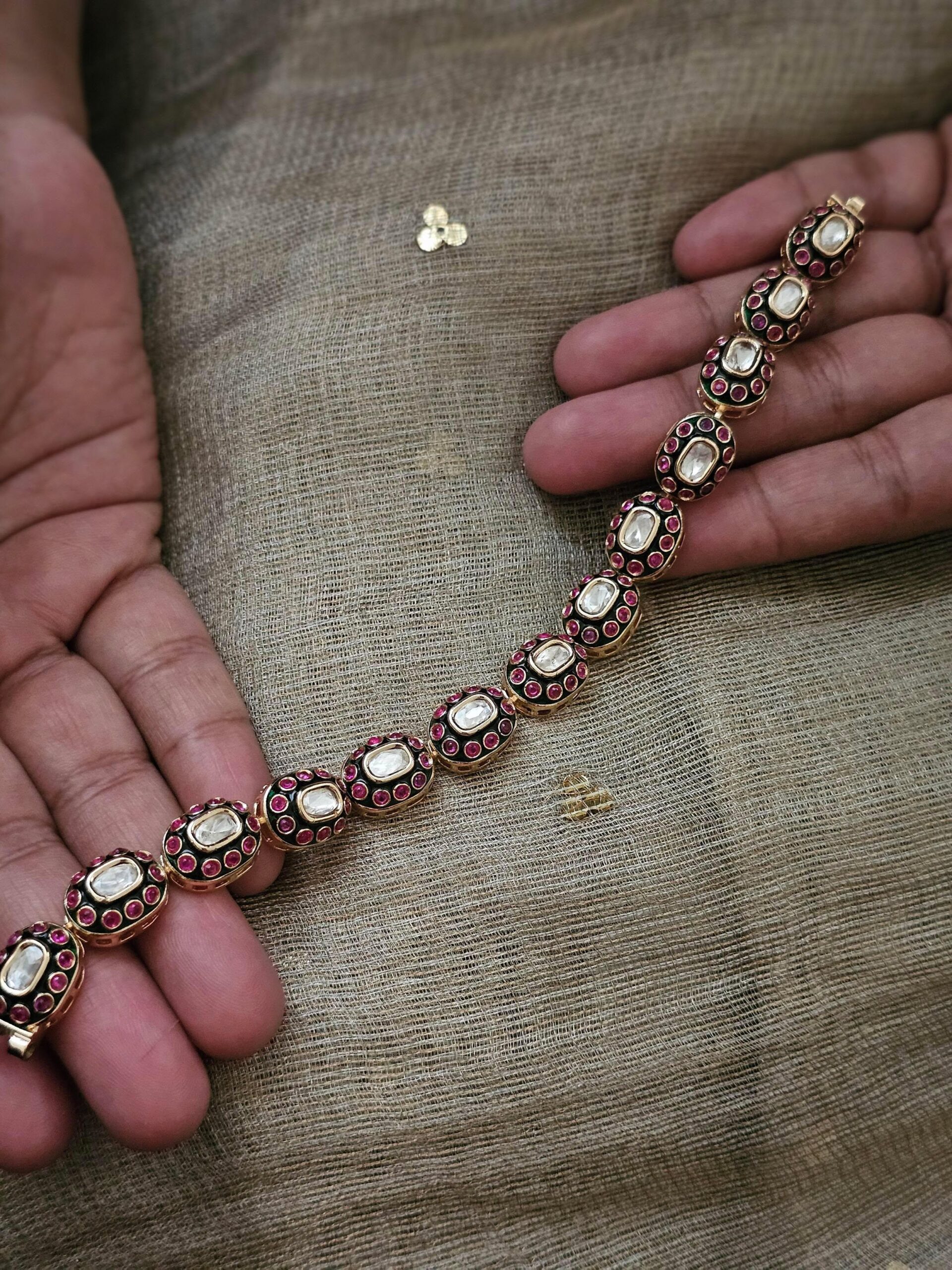 Lavanya meenakari bracelet Thumbnail