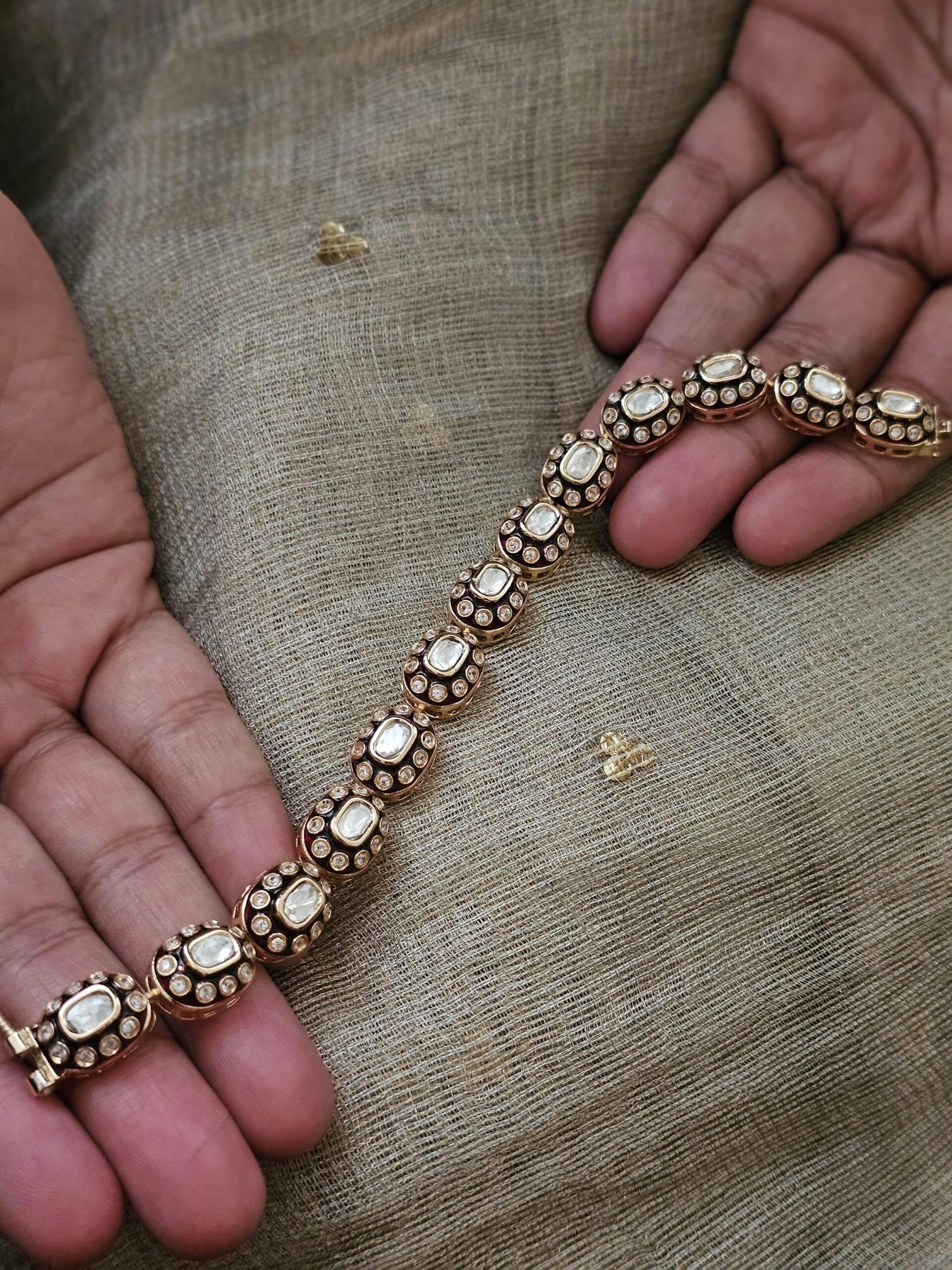 Lavanya meenakari bracelet Thumbnail