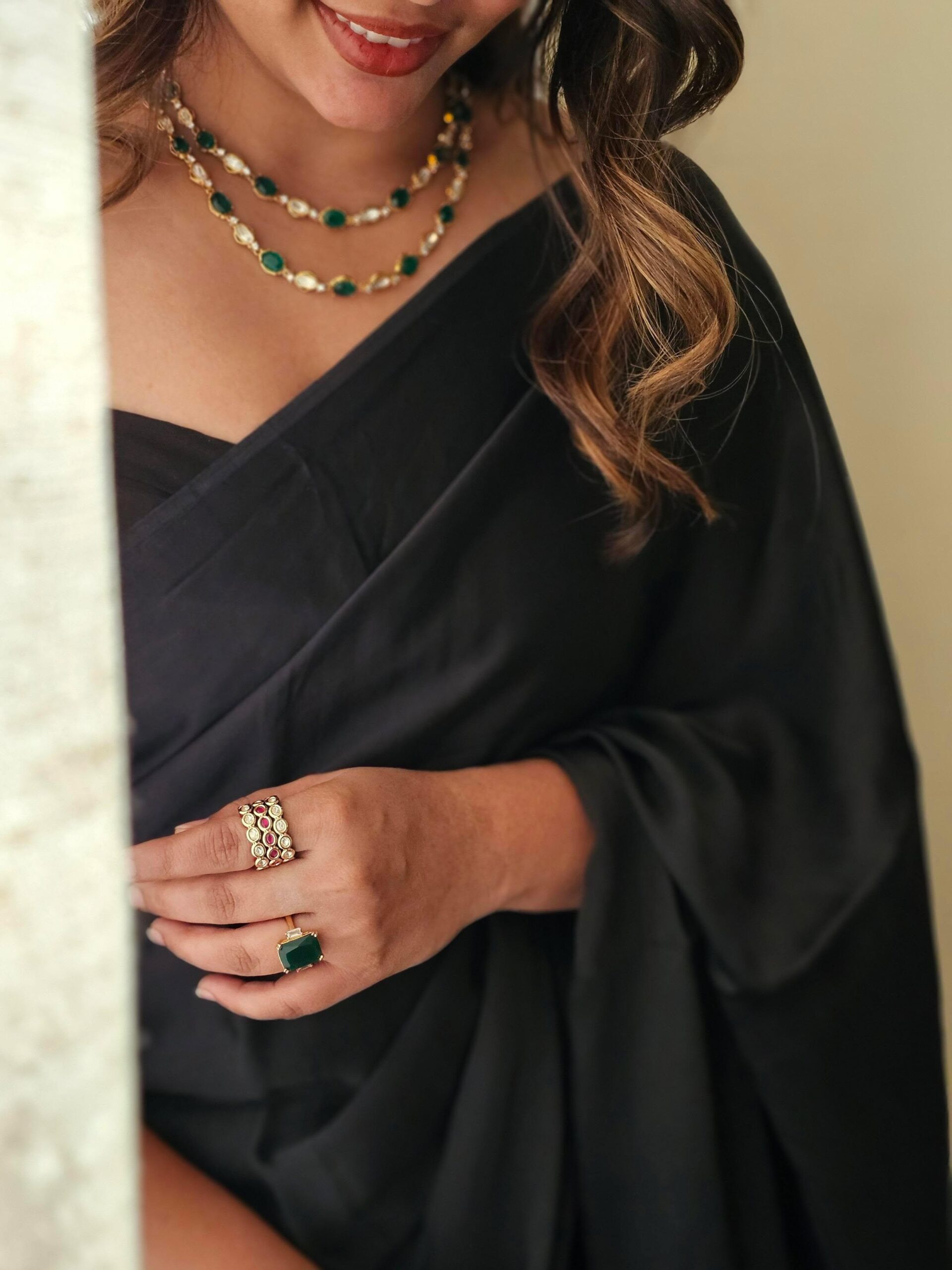 Raaga polki string necklace Thumbnail