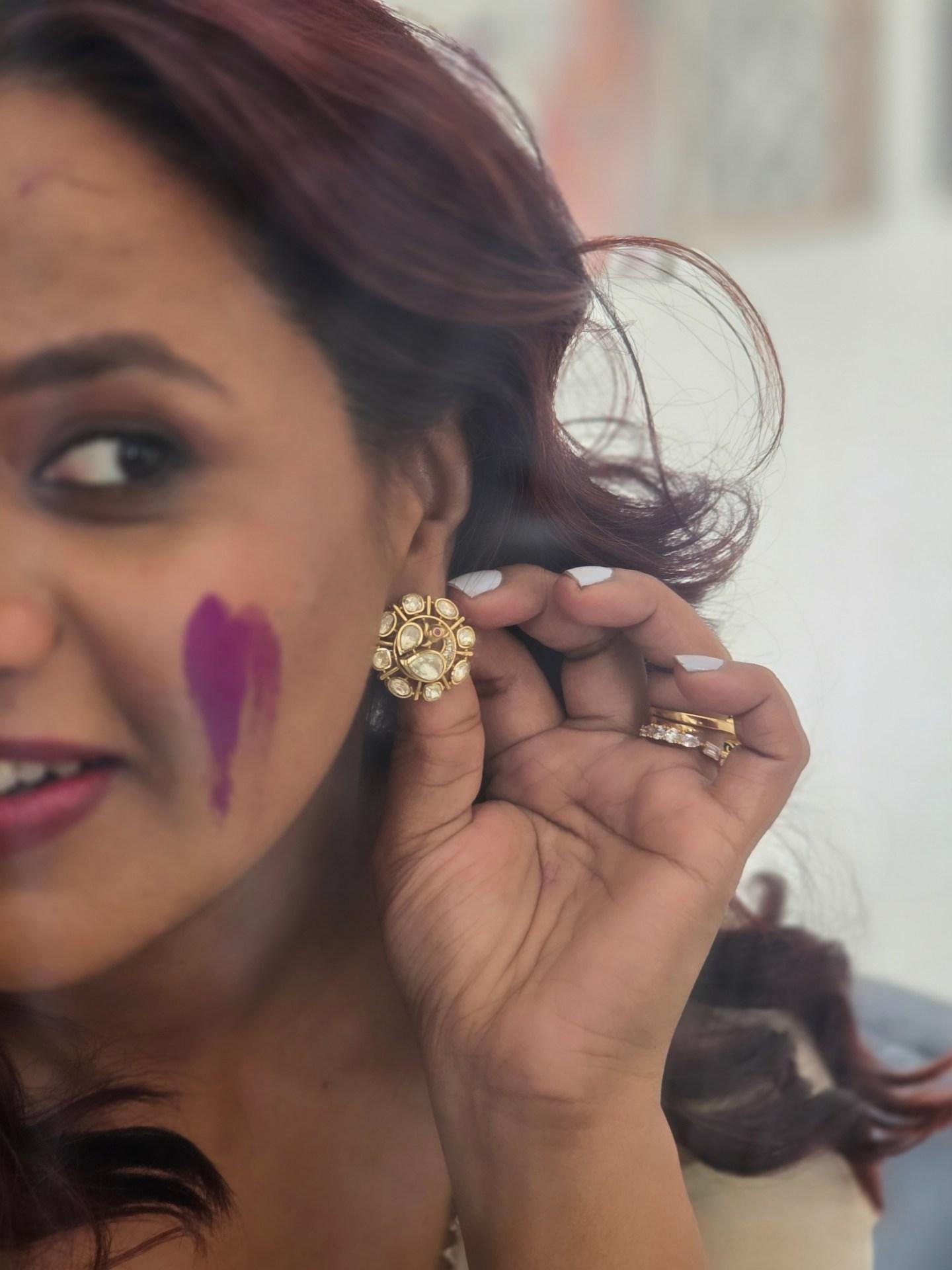 Anne polki studs Thumbnail