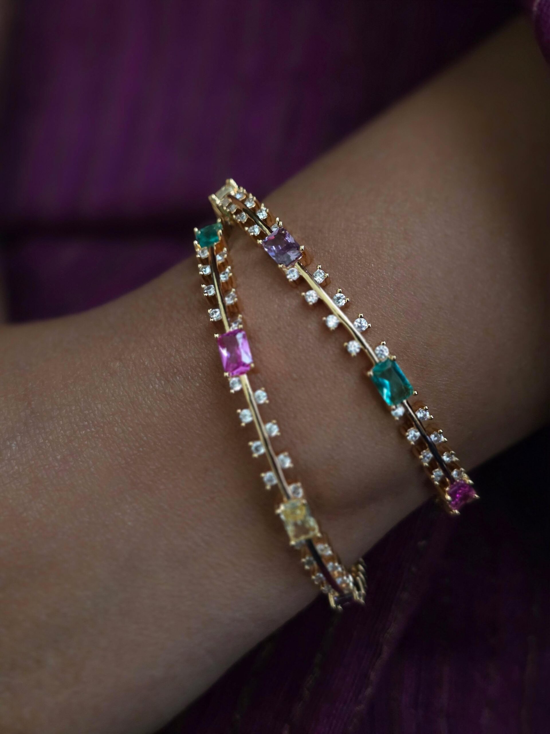 Ekiya delicate bangles Thumbnail