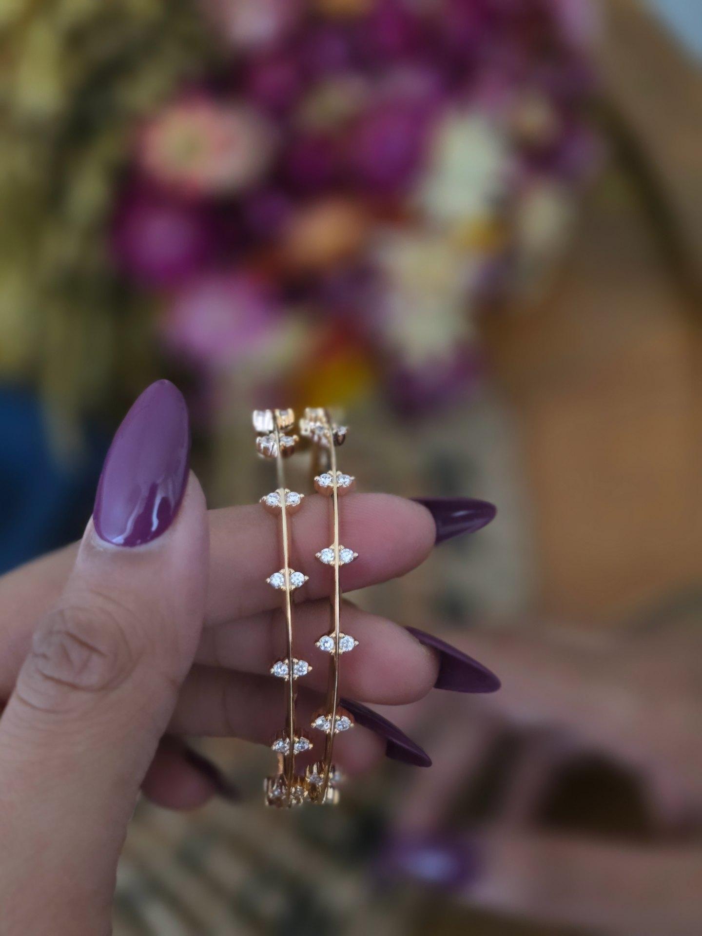 Dvija delicate bangles Thumbnail