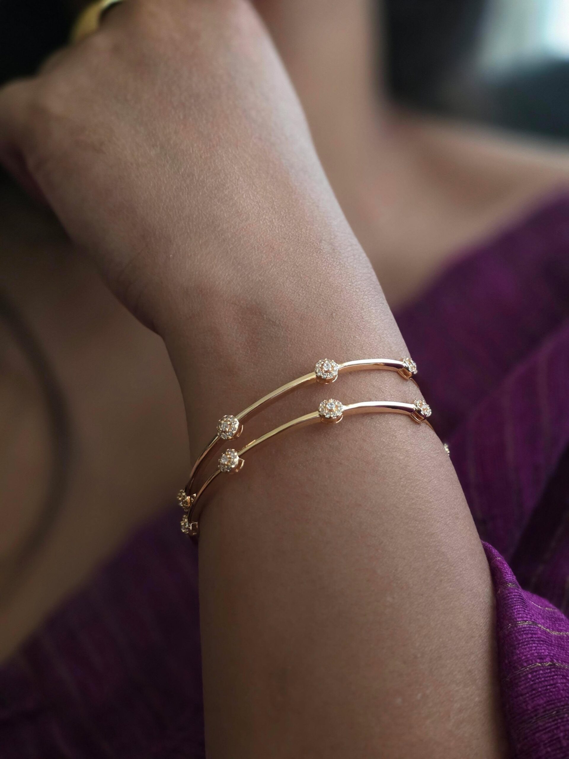 Jasmina delicate bangles Thumbnail