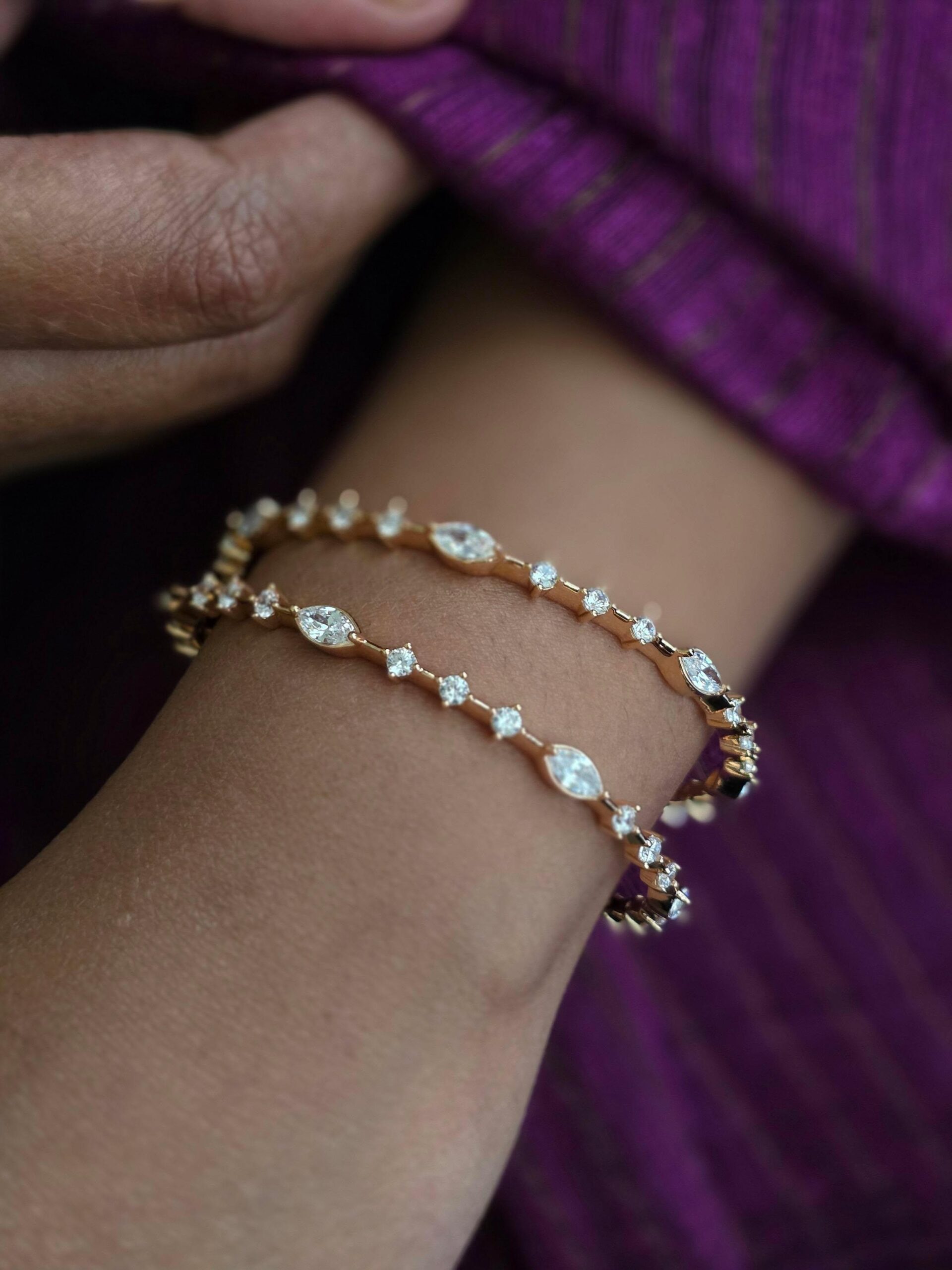 Saroj delicate bangles Thumbnail