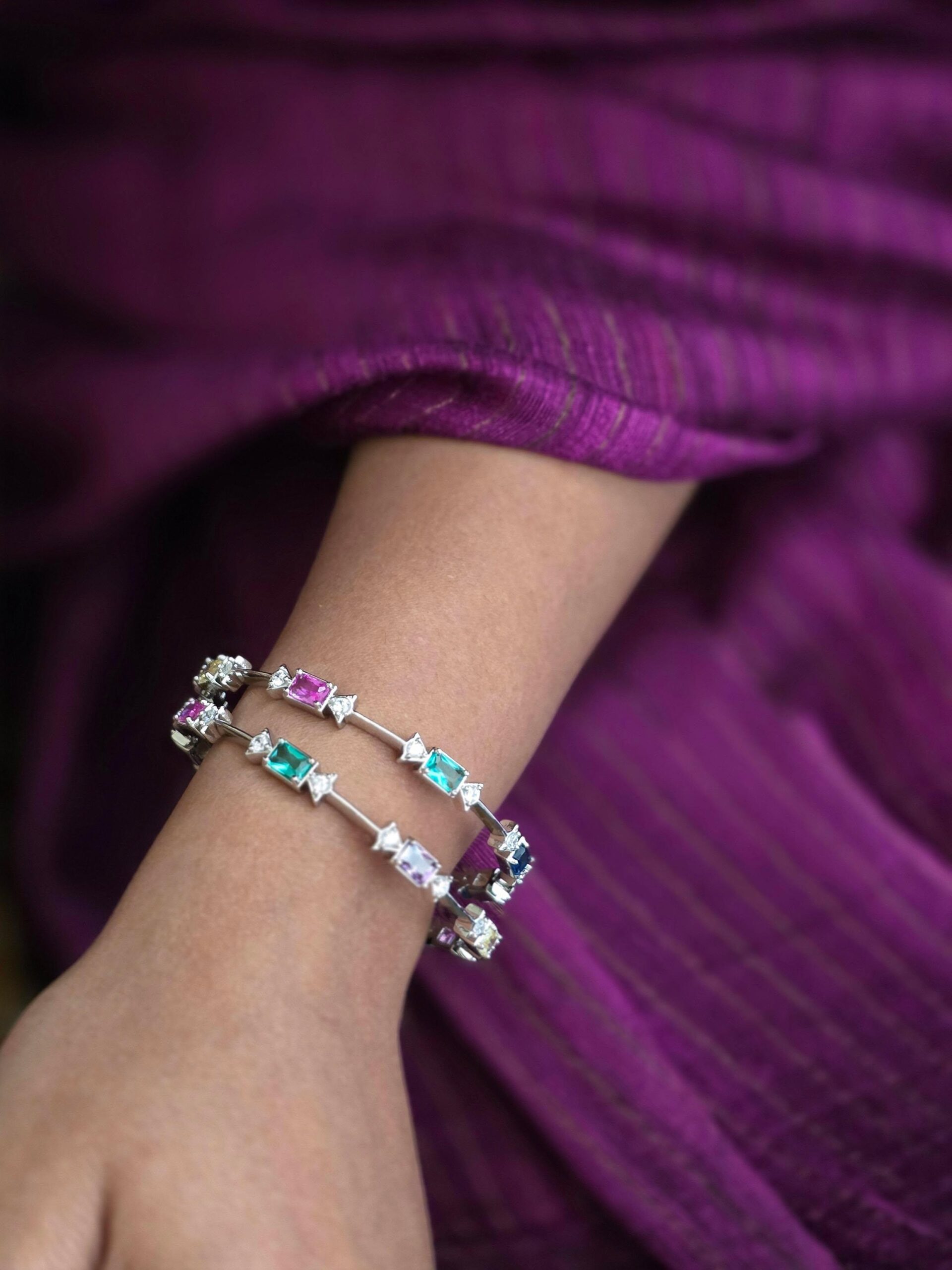 Rajal delicate bangles Thumbnail