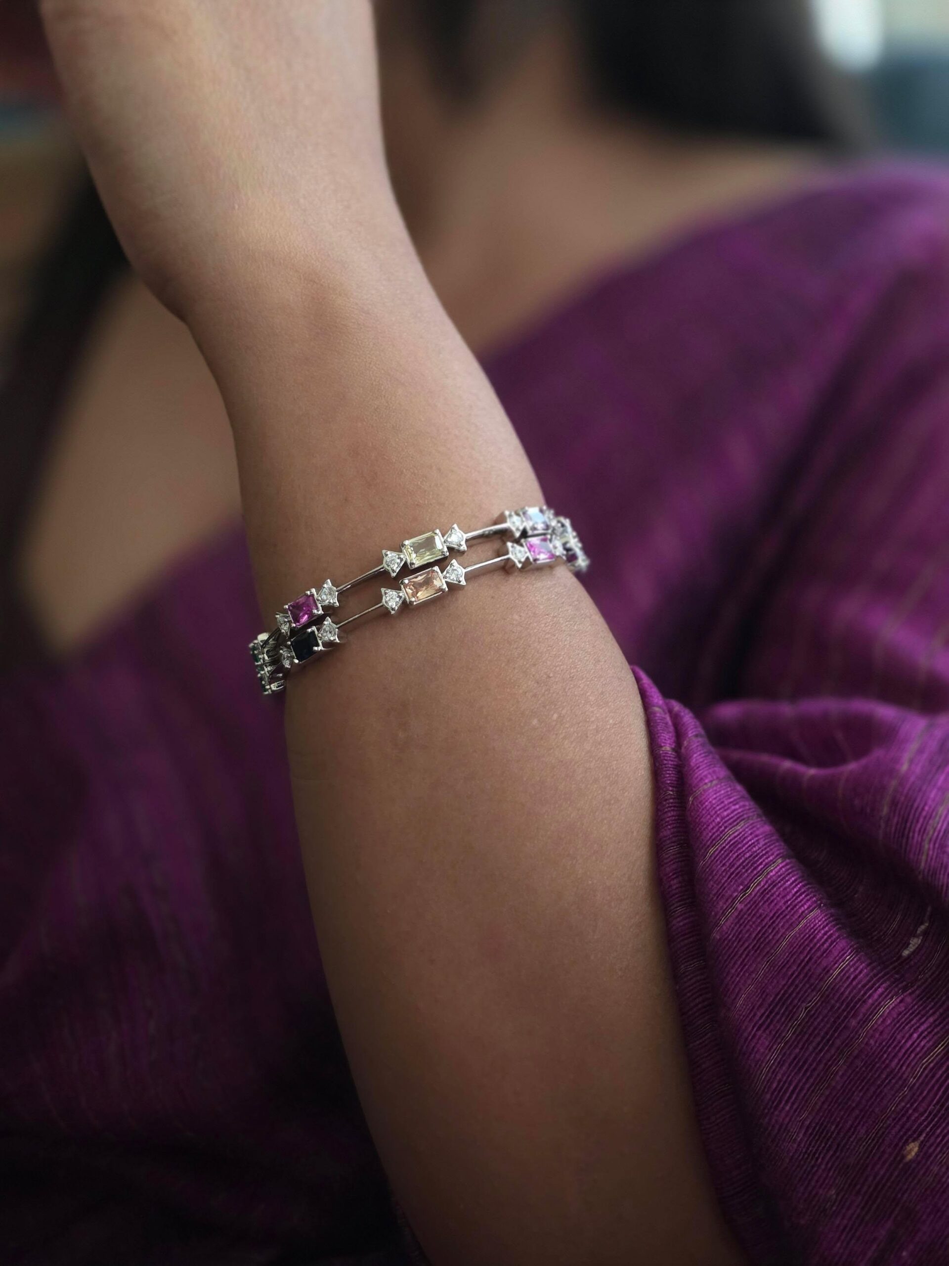 Rajal delicate bangles Thumbnail