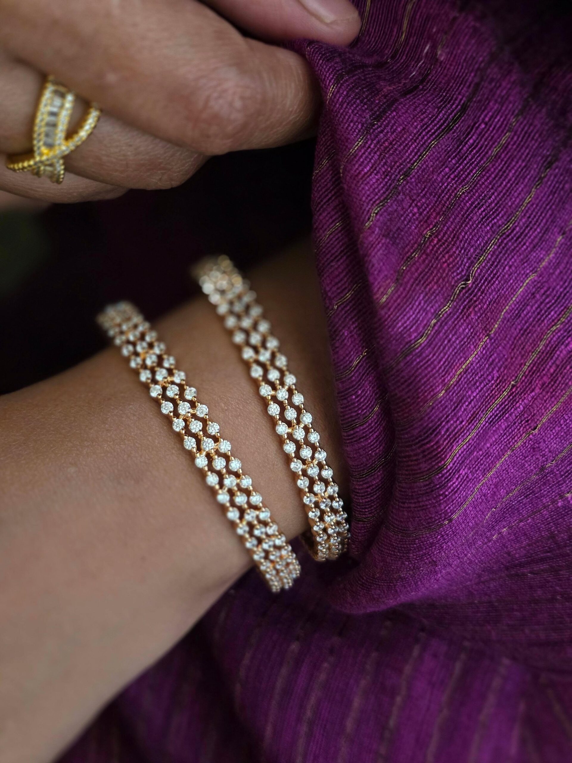 Kavish delicate bangles Thumbnail