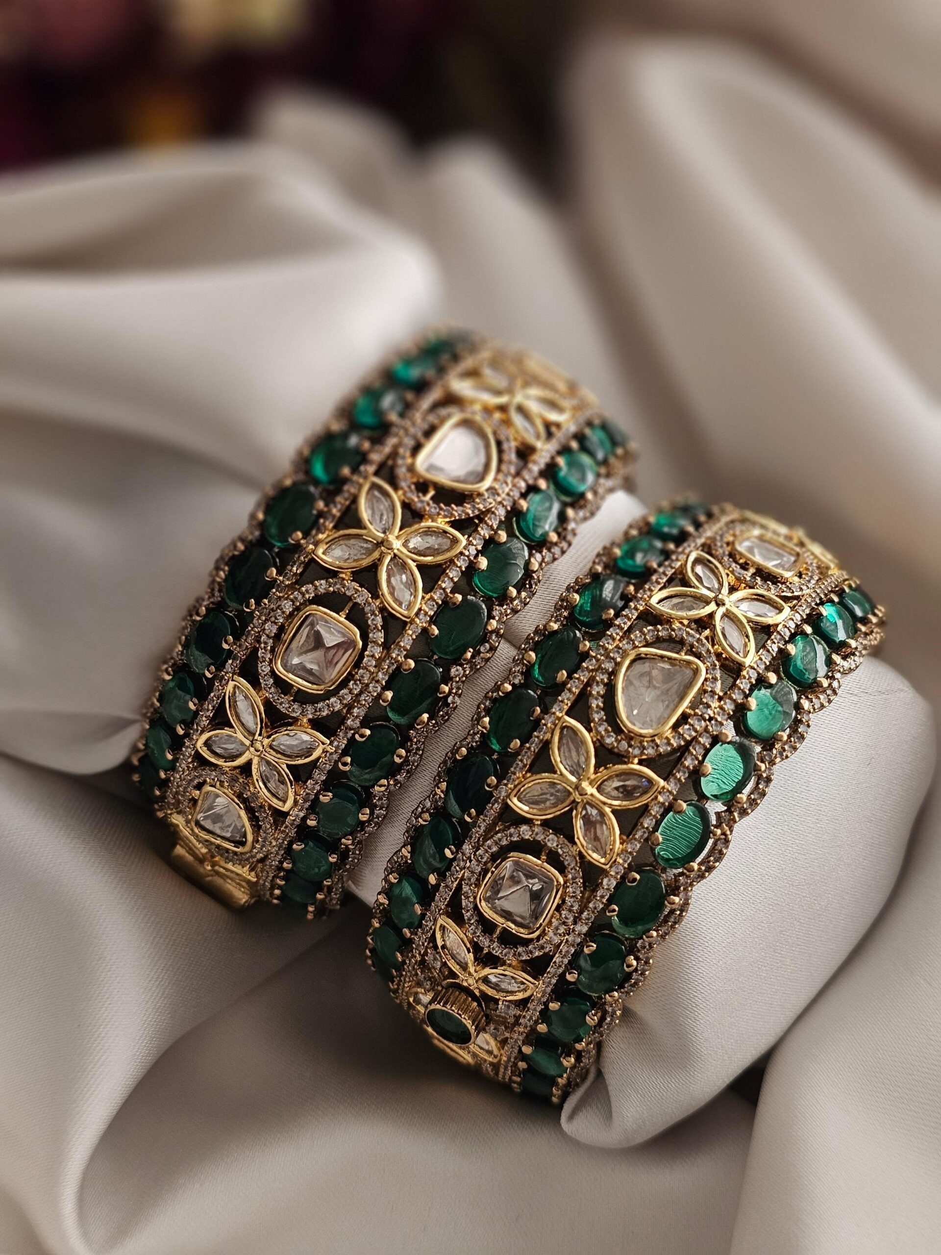 Rucha polki bangles Thumbnail