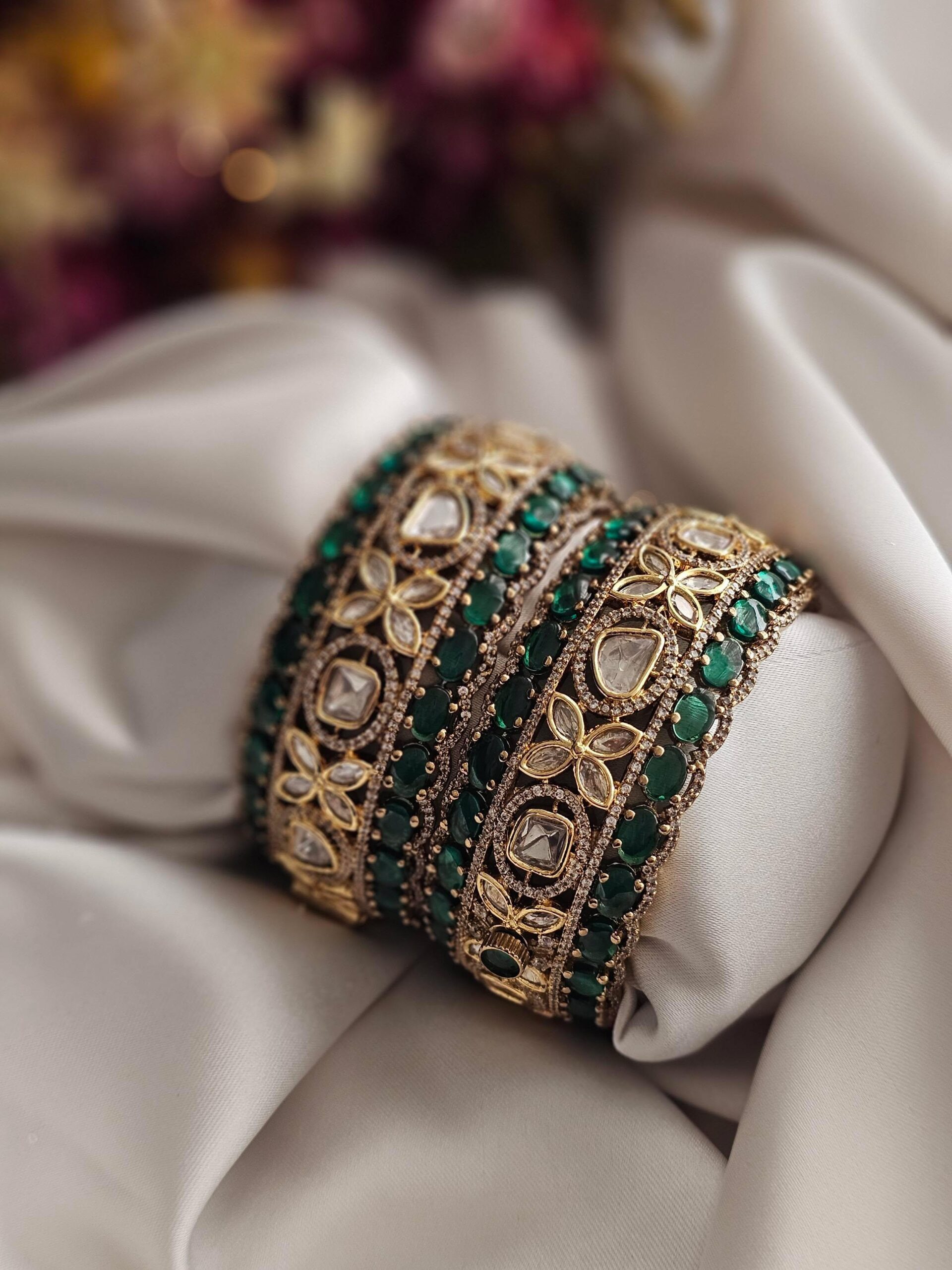 Rucha polki bangles Thumbnail