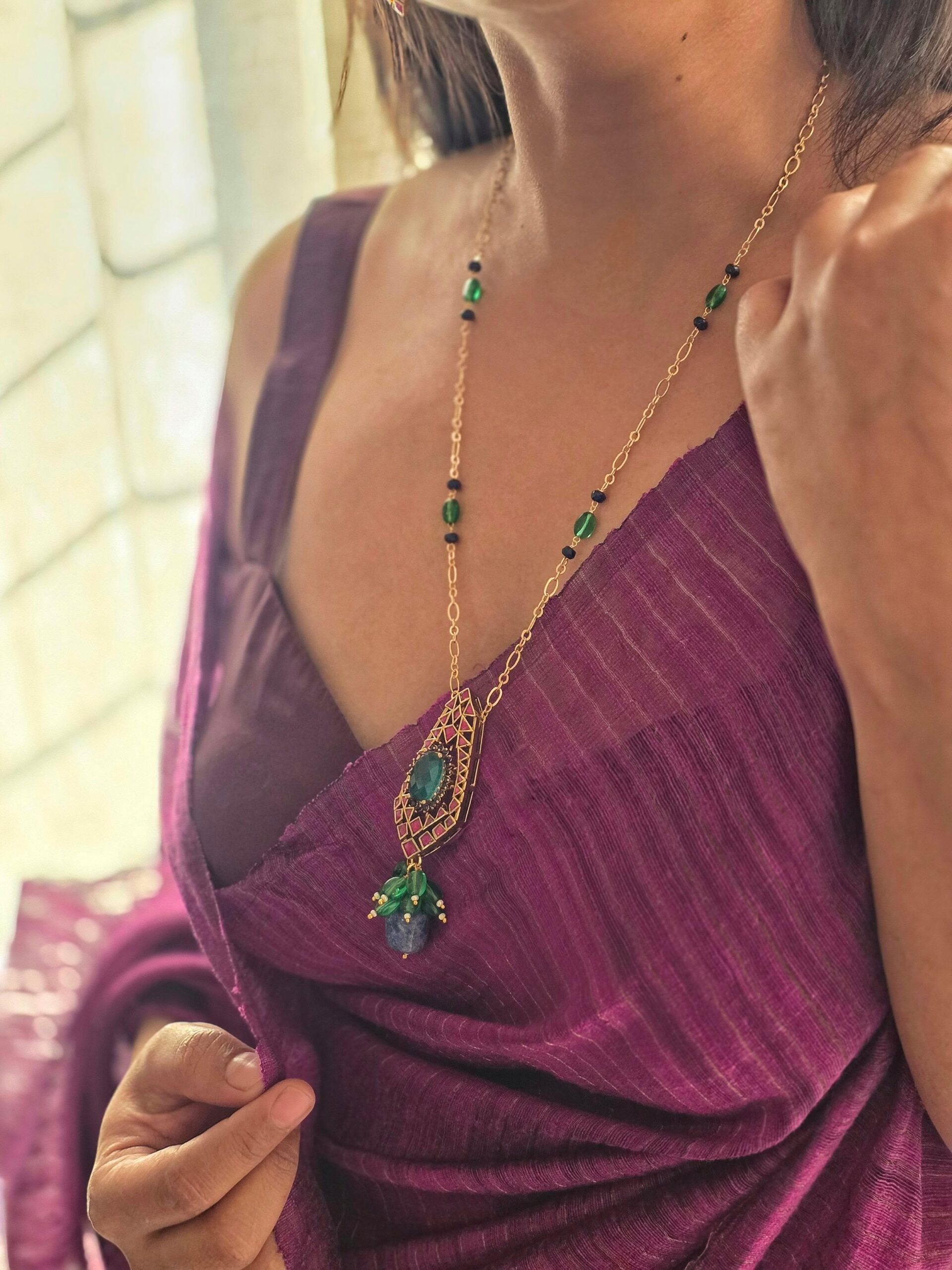 Rucha delicate necklace Thumbnail