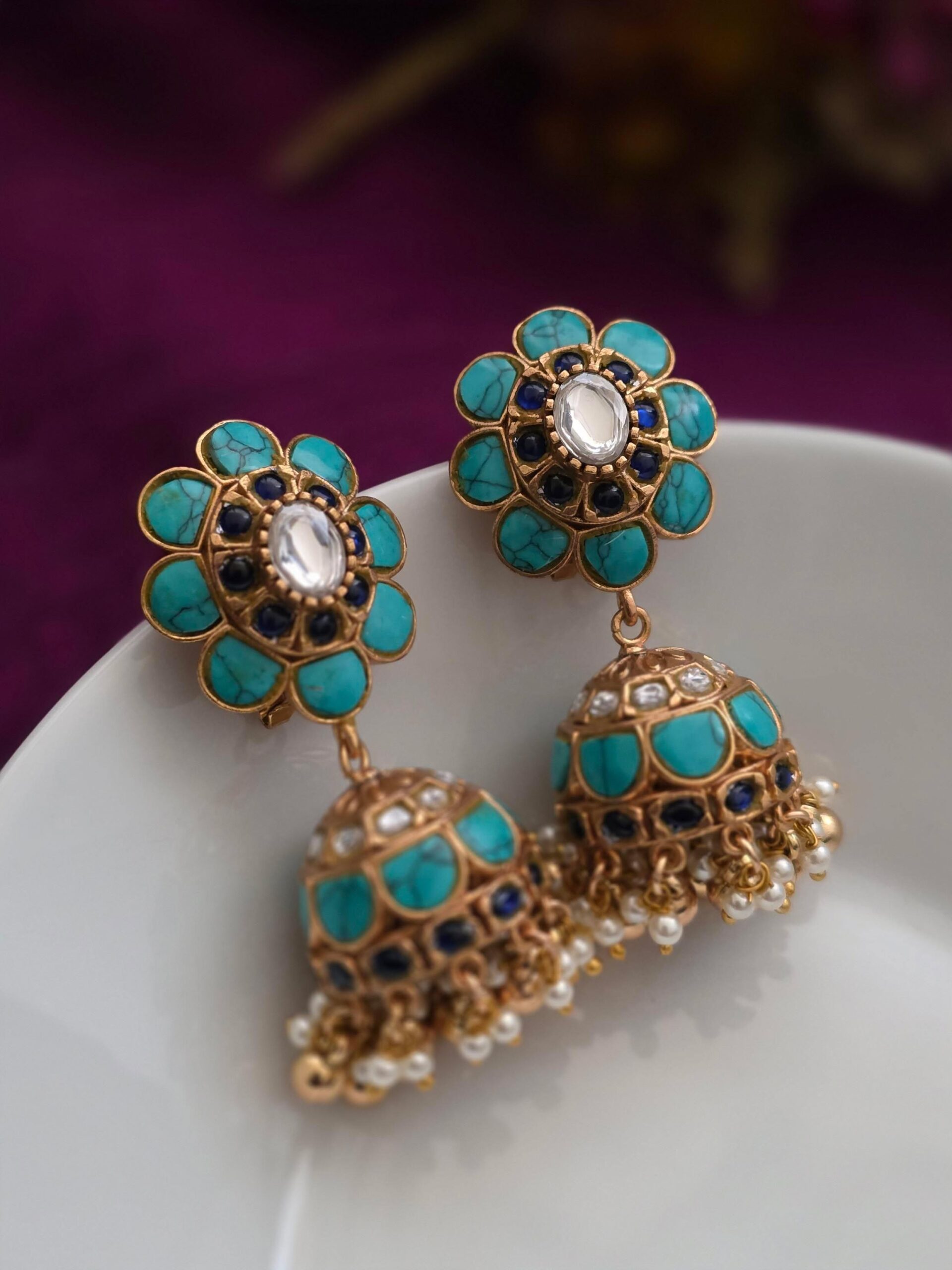 Mahika handcrafted jhumki Thumbnail