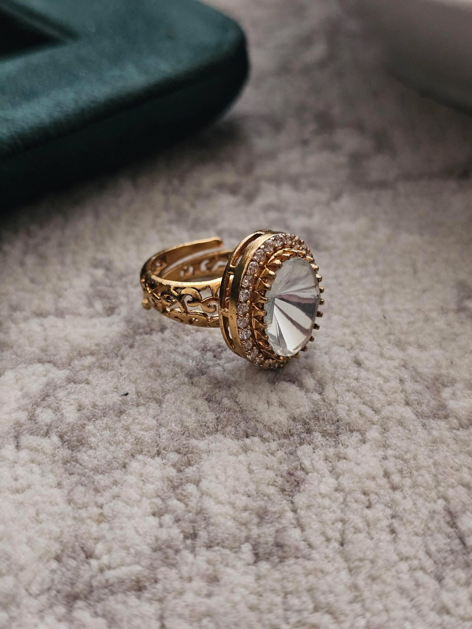 Ruvi polki ring Thumbnail