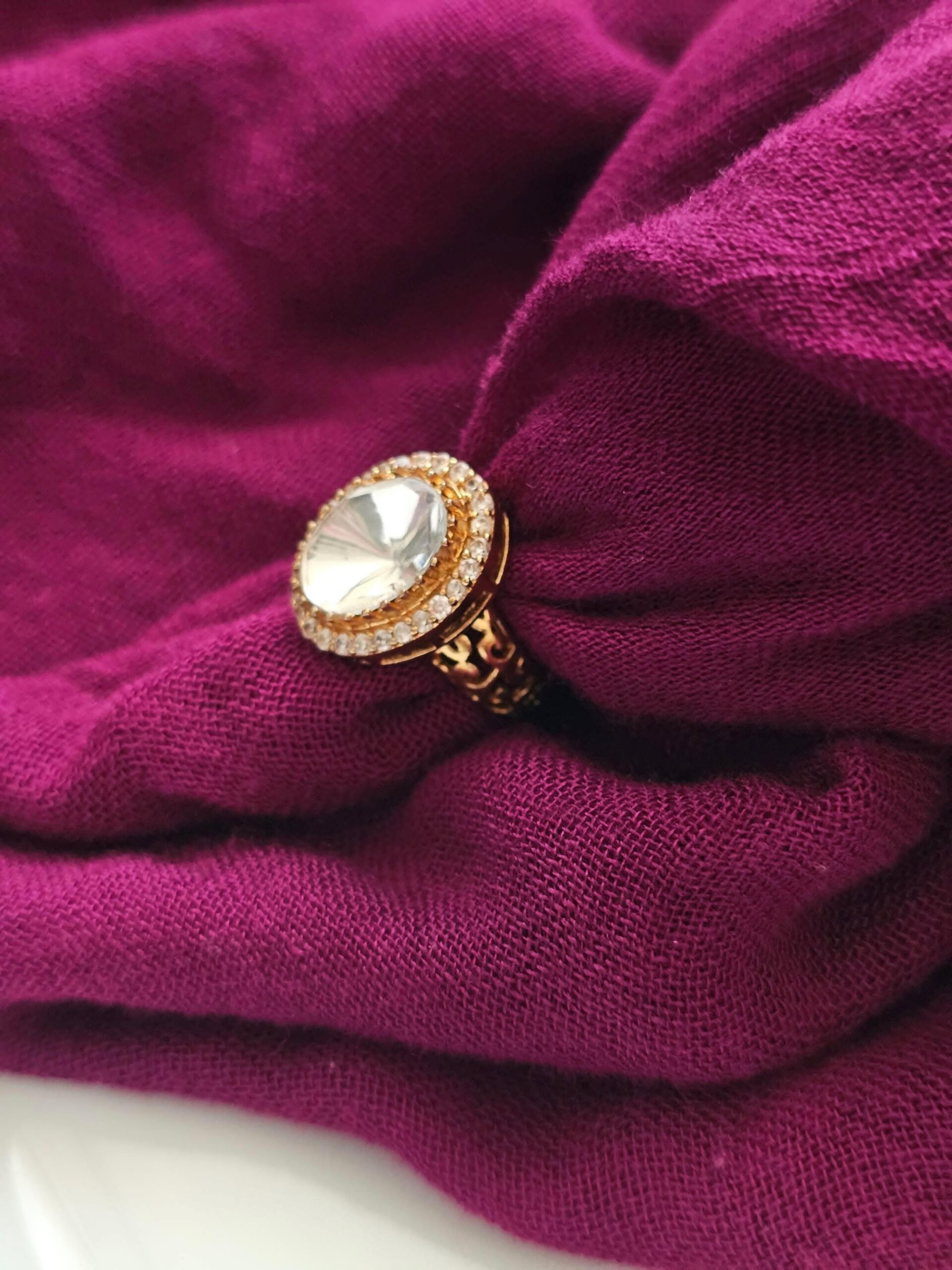 Ruvi polki ring Thumbnail