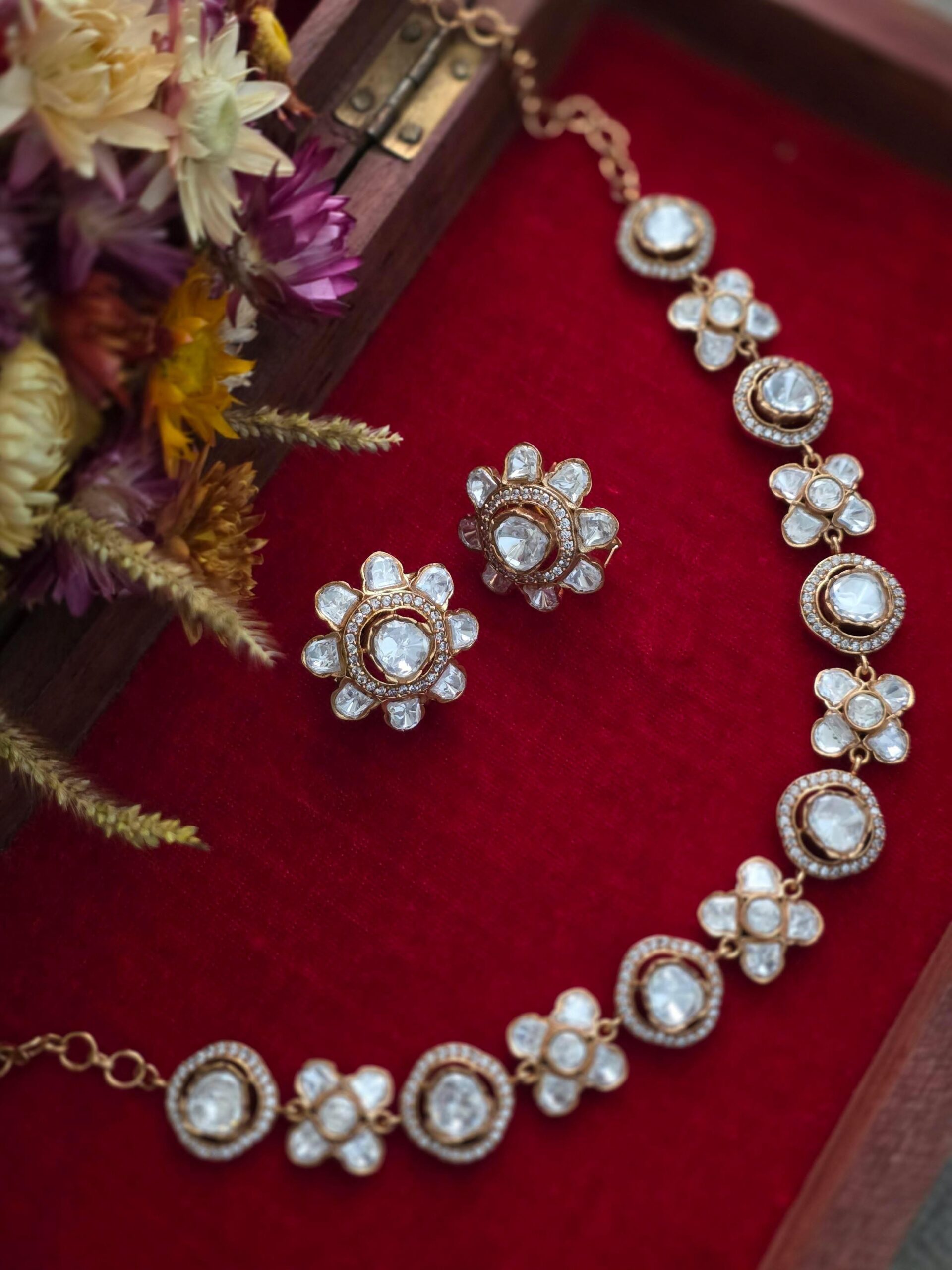 Kriva polki necklace Thumbnail