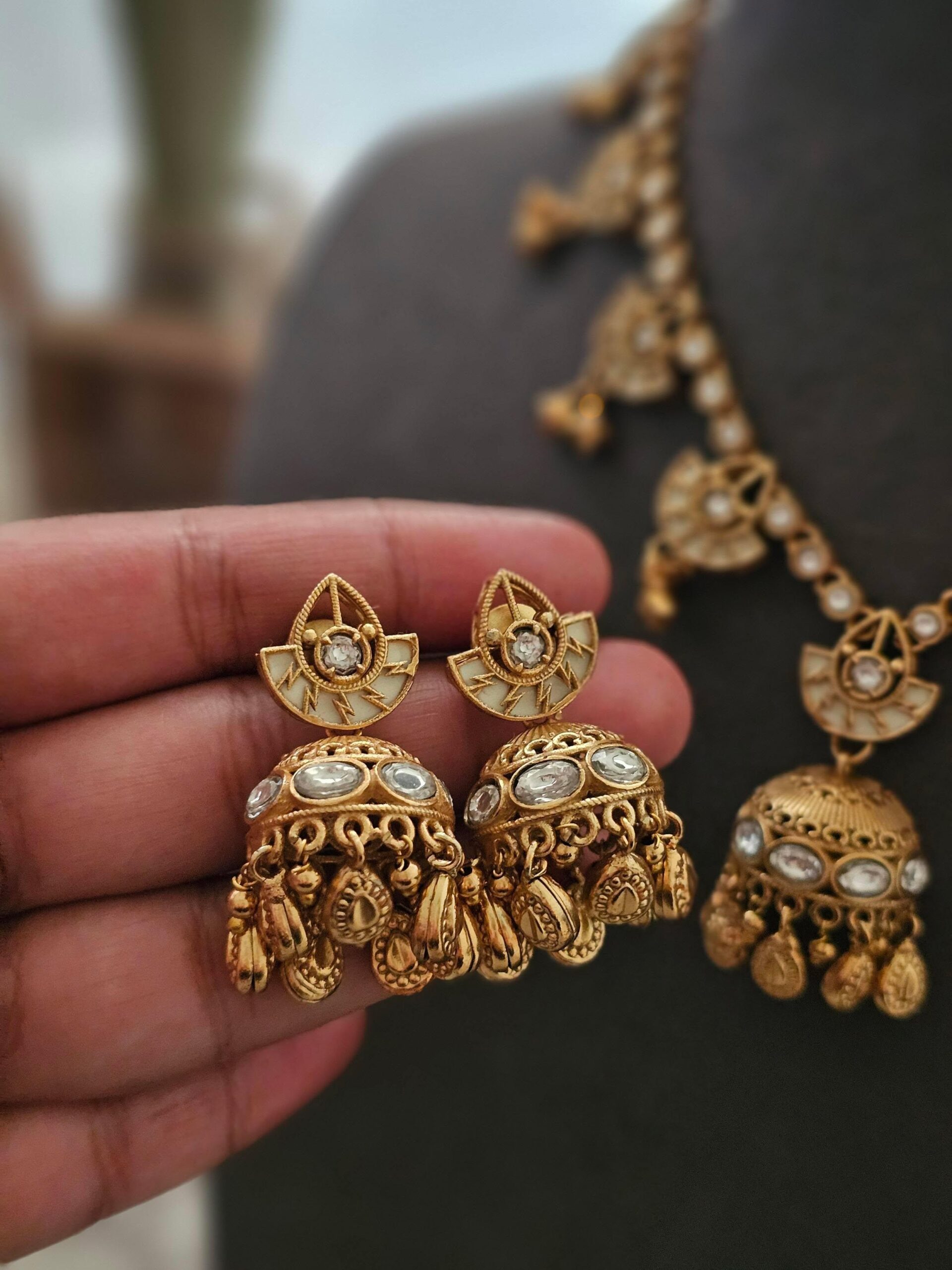 Amrita handcrafted necklace Thumbnail