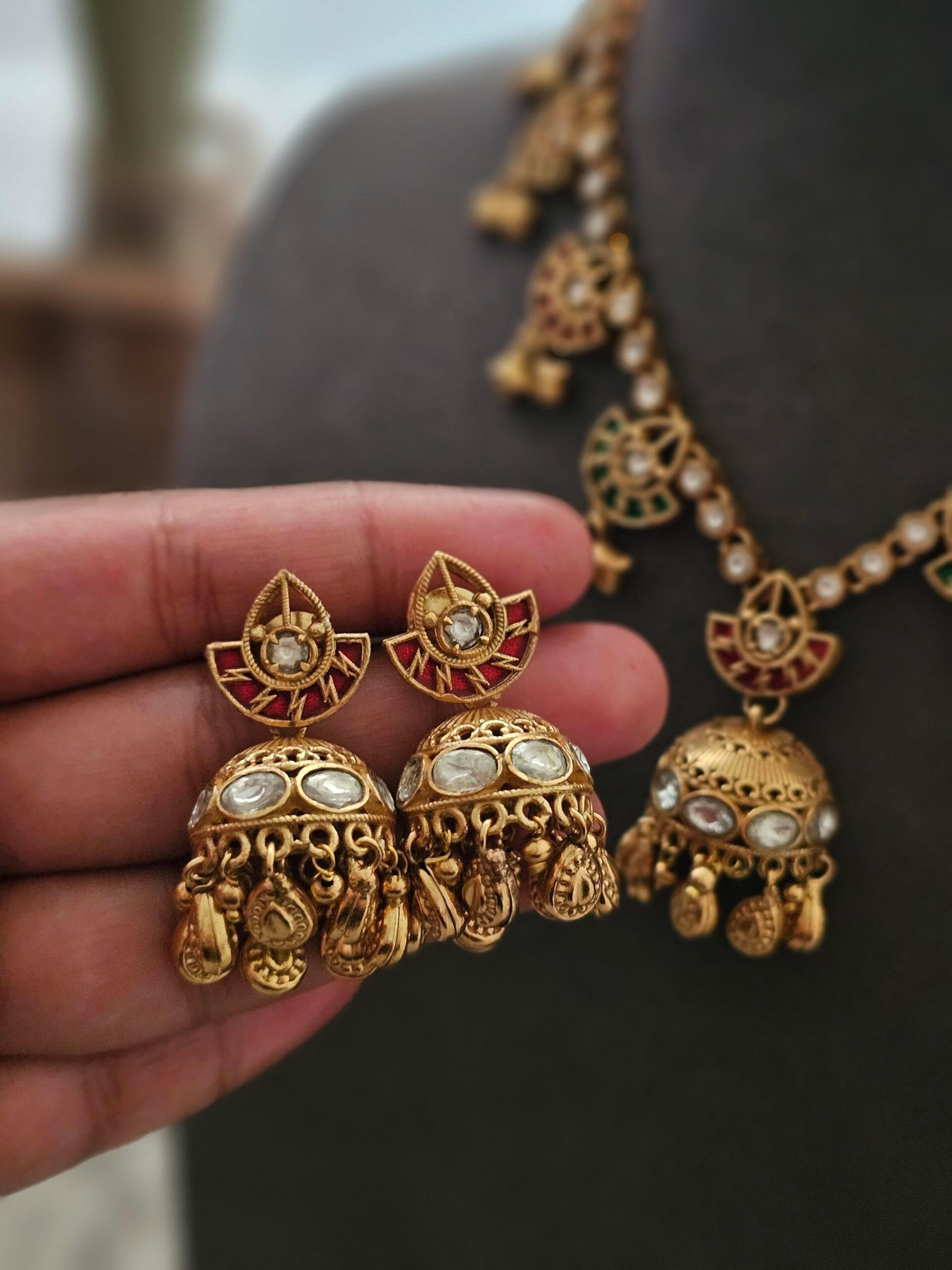 Amrita handcrafted necklace Thumbnail