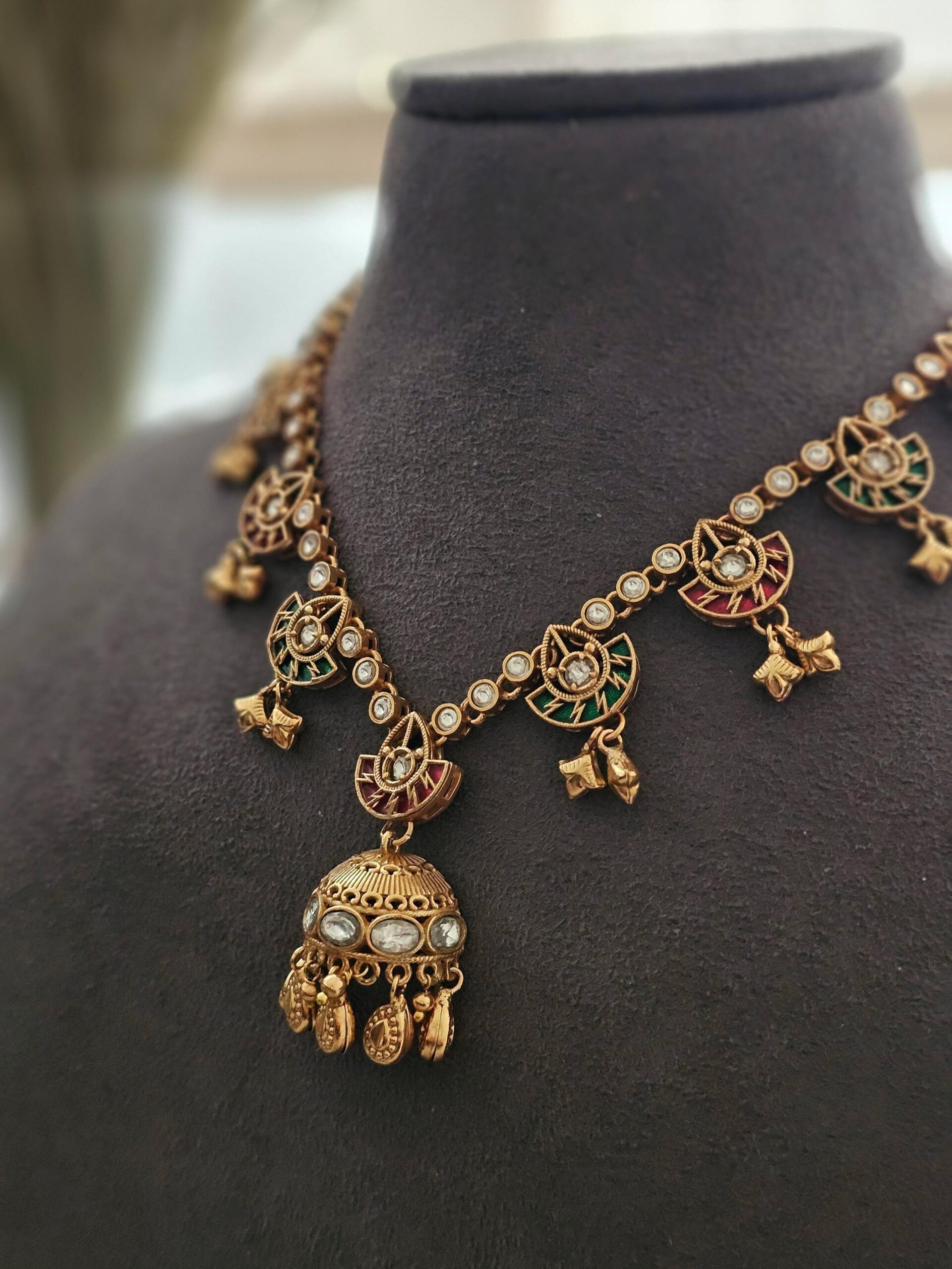 Amrita handcrafted necklace Thumbnail