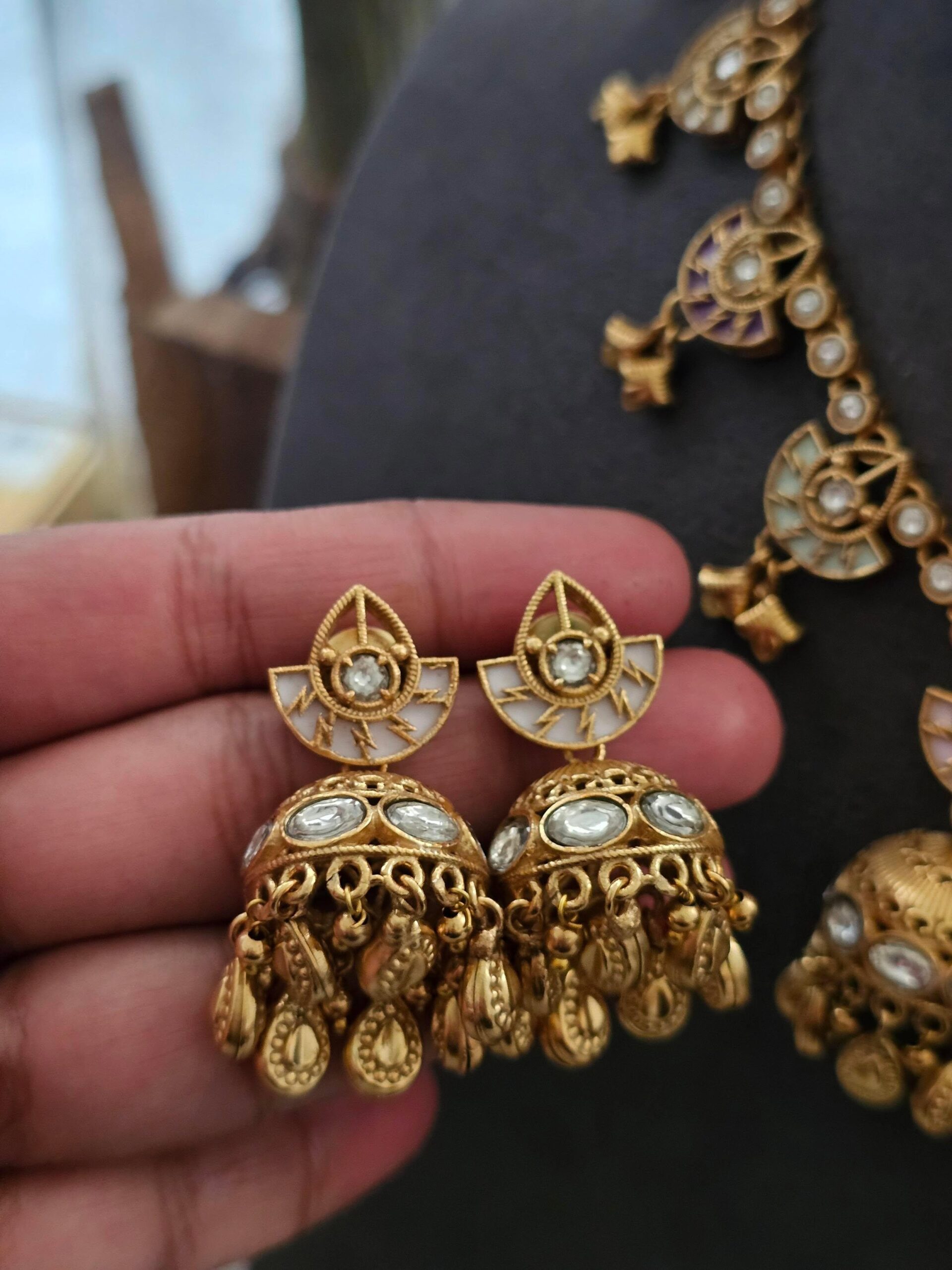 Amrita handcrafted necklace Thumbnail