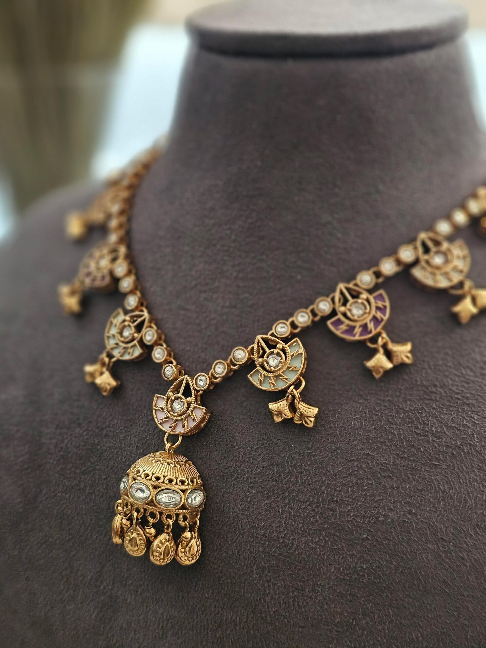 Amrita handcrafted necklace Thumbnail