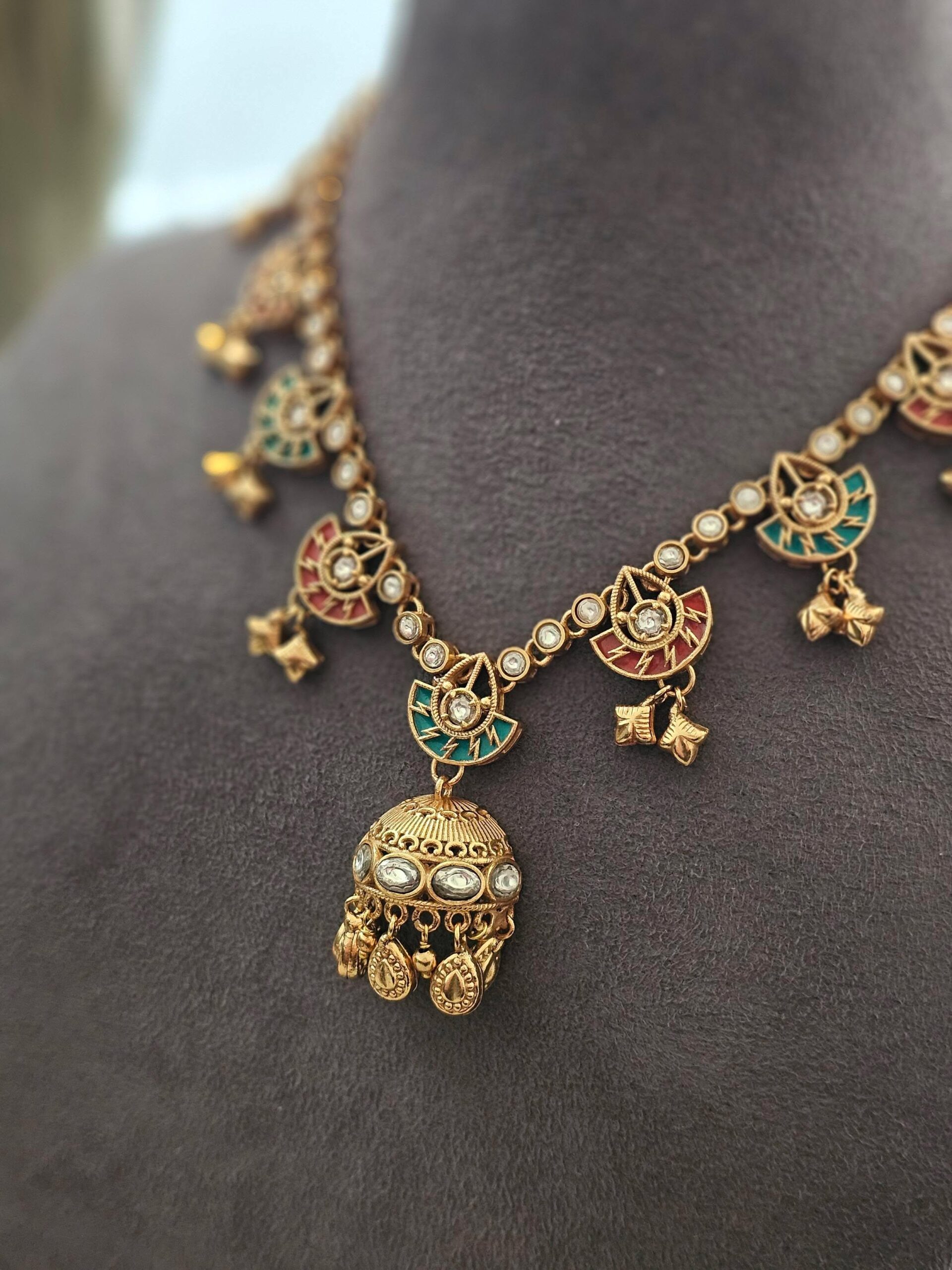 Amrita handcrafted necklace Thumbnail