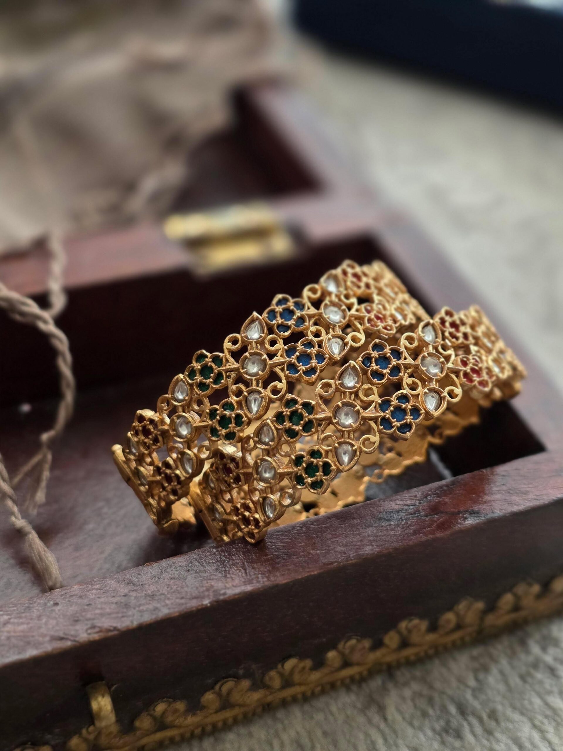 Varshini handcrafted bangles Thumbnail
