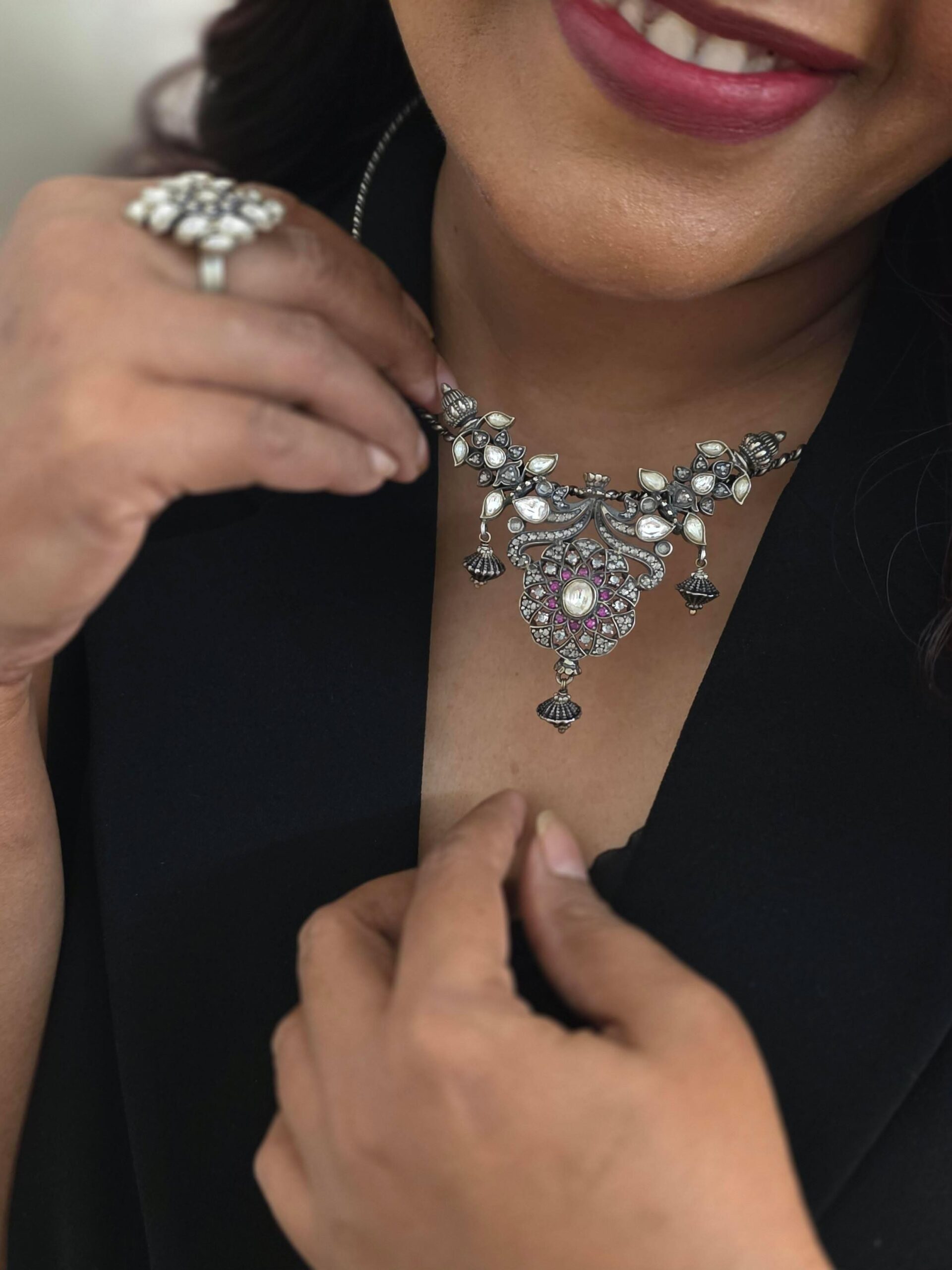 Kavira silver hasli Thumbnail