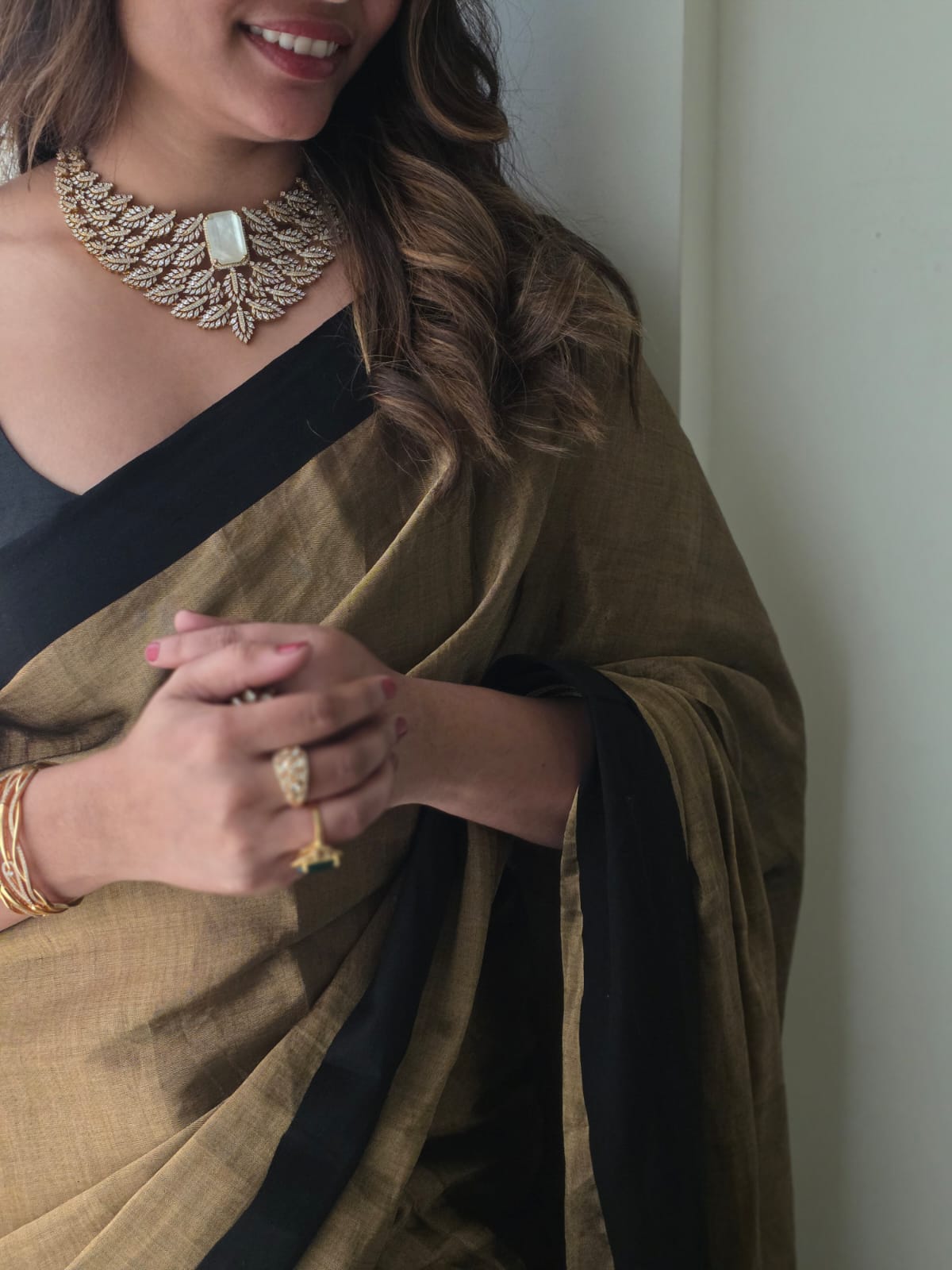 Diana statement diamond necklace Thumbnail