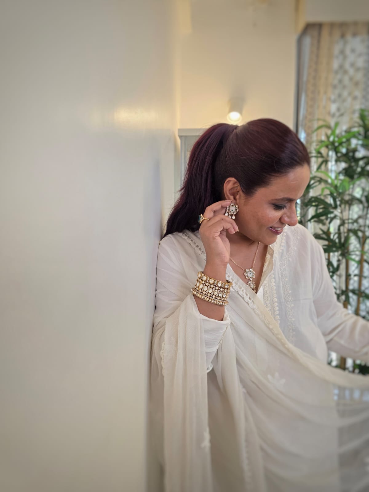 Netra openable polki bangles Thumbnail