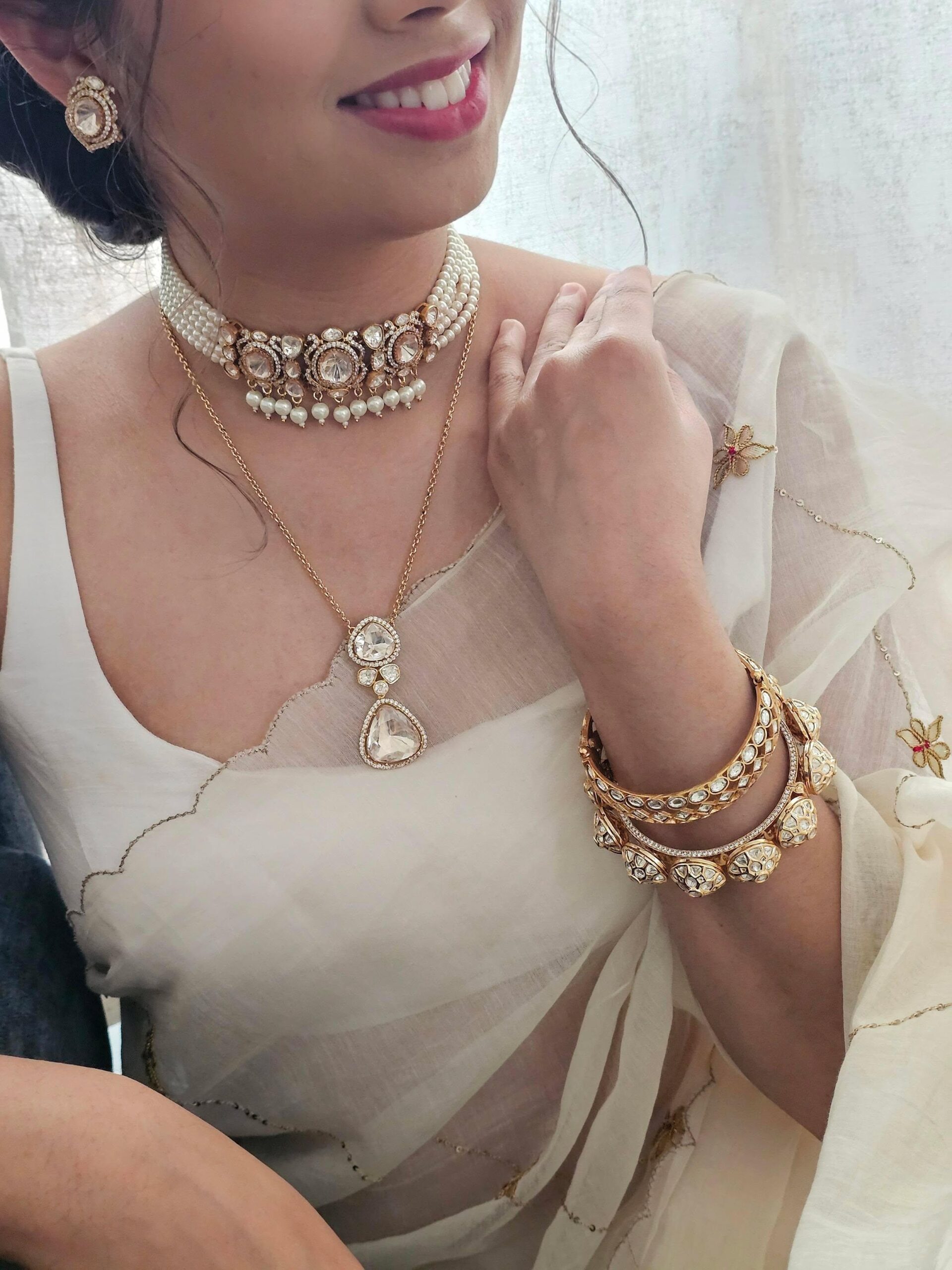 Urvi polki choker Thumbnail