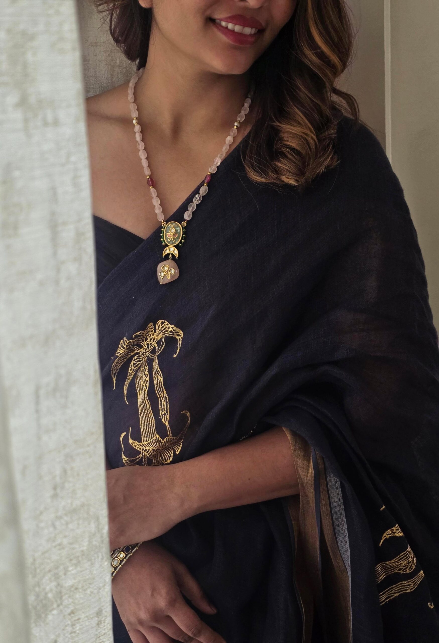 Sia semi precious delicate necklace Thumbnail