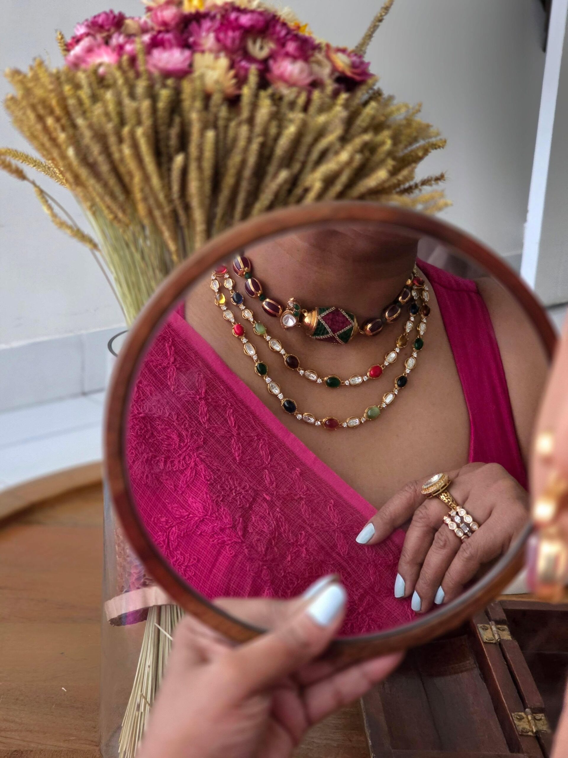 Raag Semi-precious choker Thumbnail