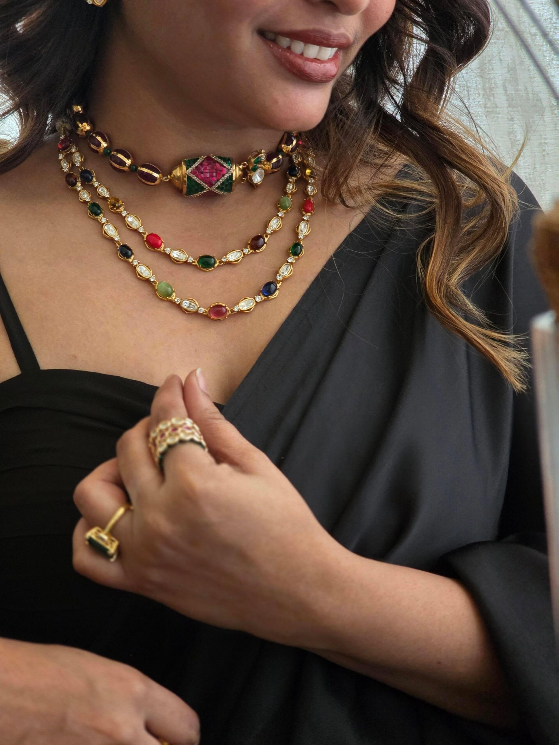 Raag Semi-precious choker Thumbnail