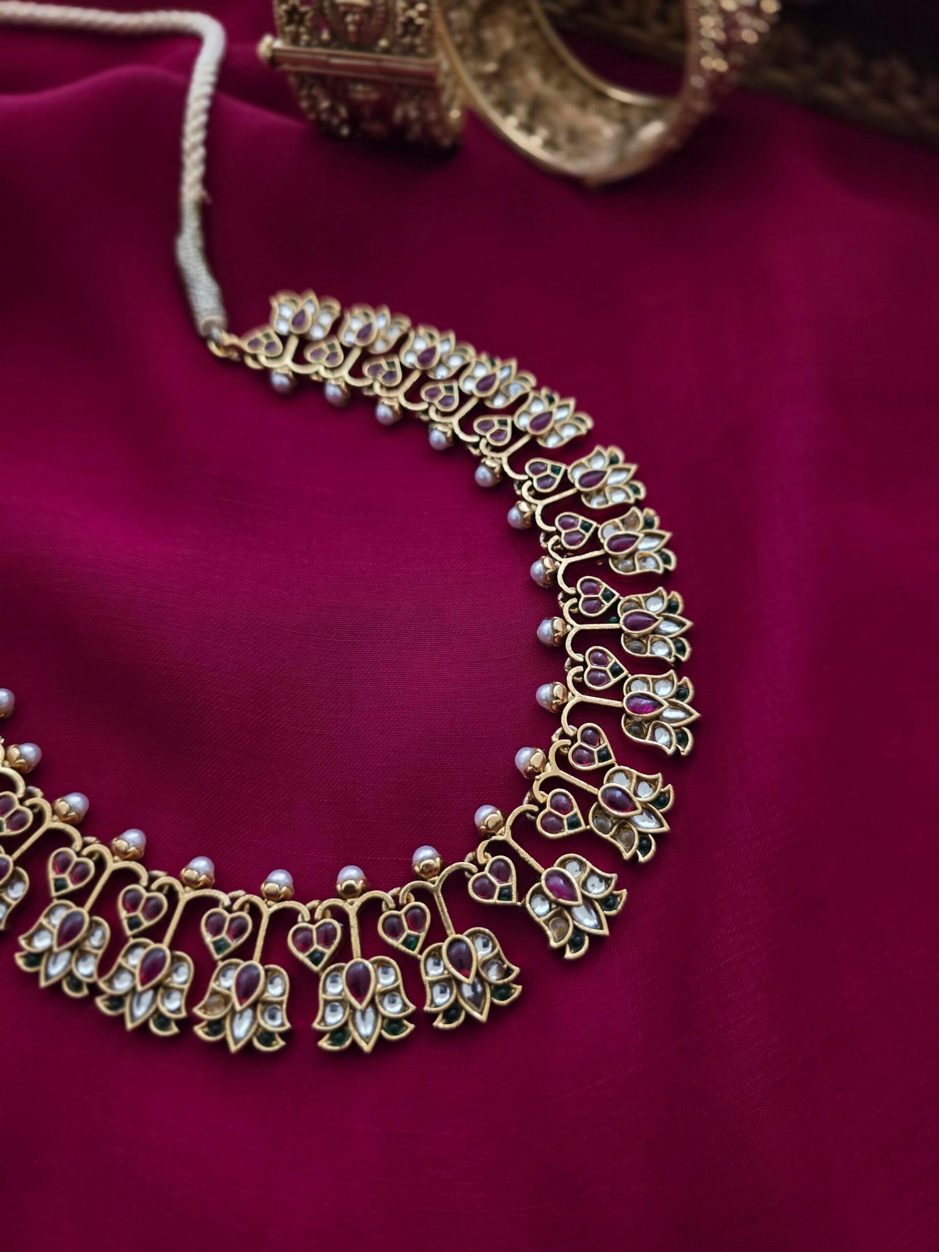 Riya handcrafted necklace Thumbnail