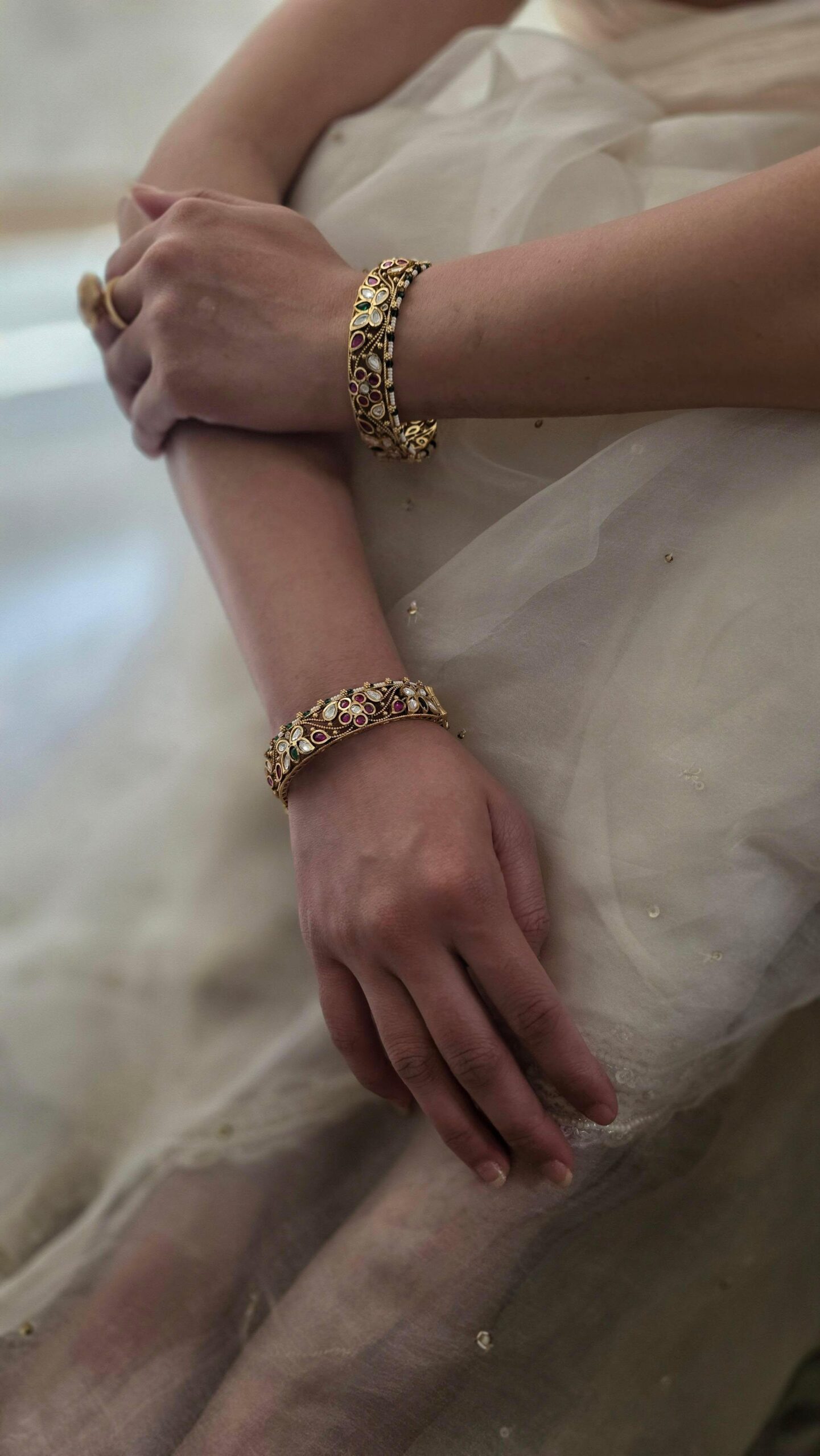 Sashia Handcrafted Pearl Bangles Thumbnail