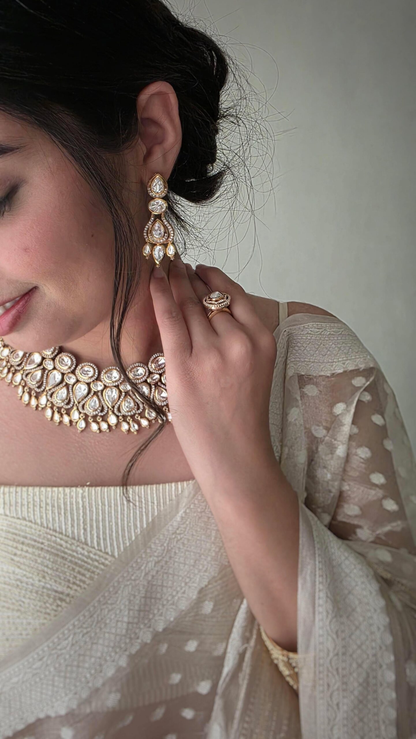 Ramsha polki necklace Thumbnail