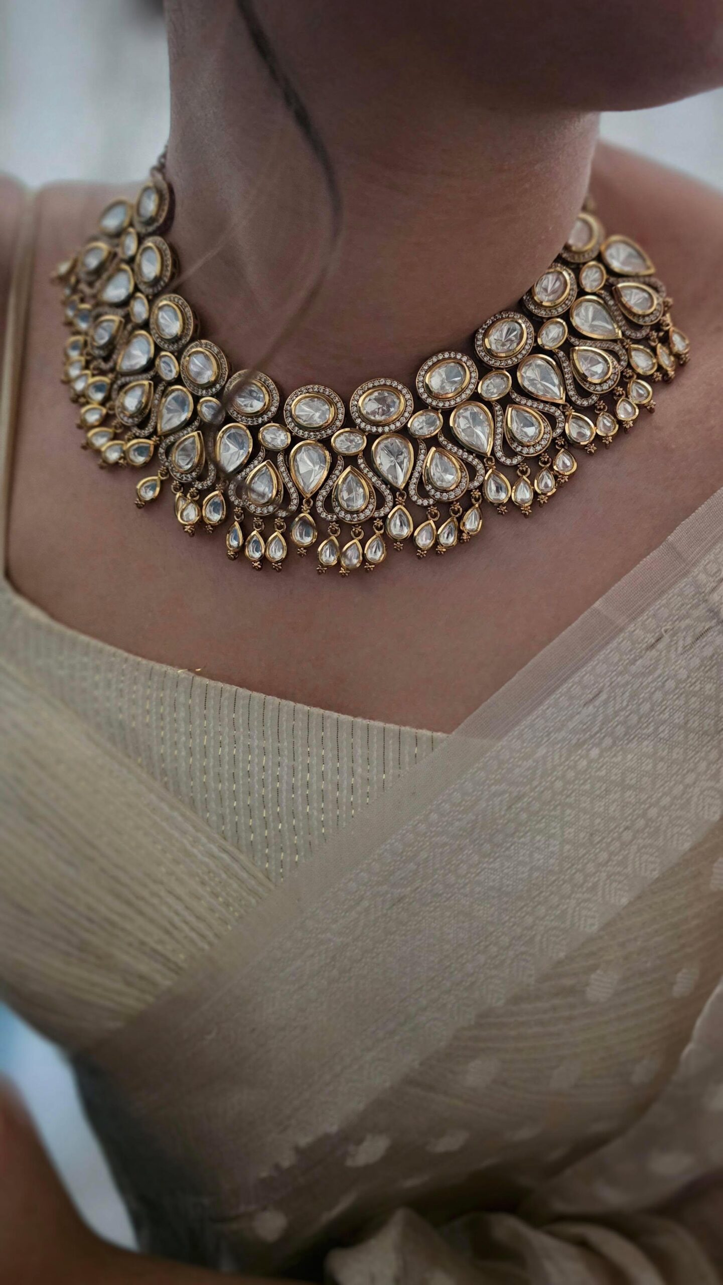 Ramsha polki necklace Thumbnail