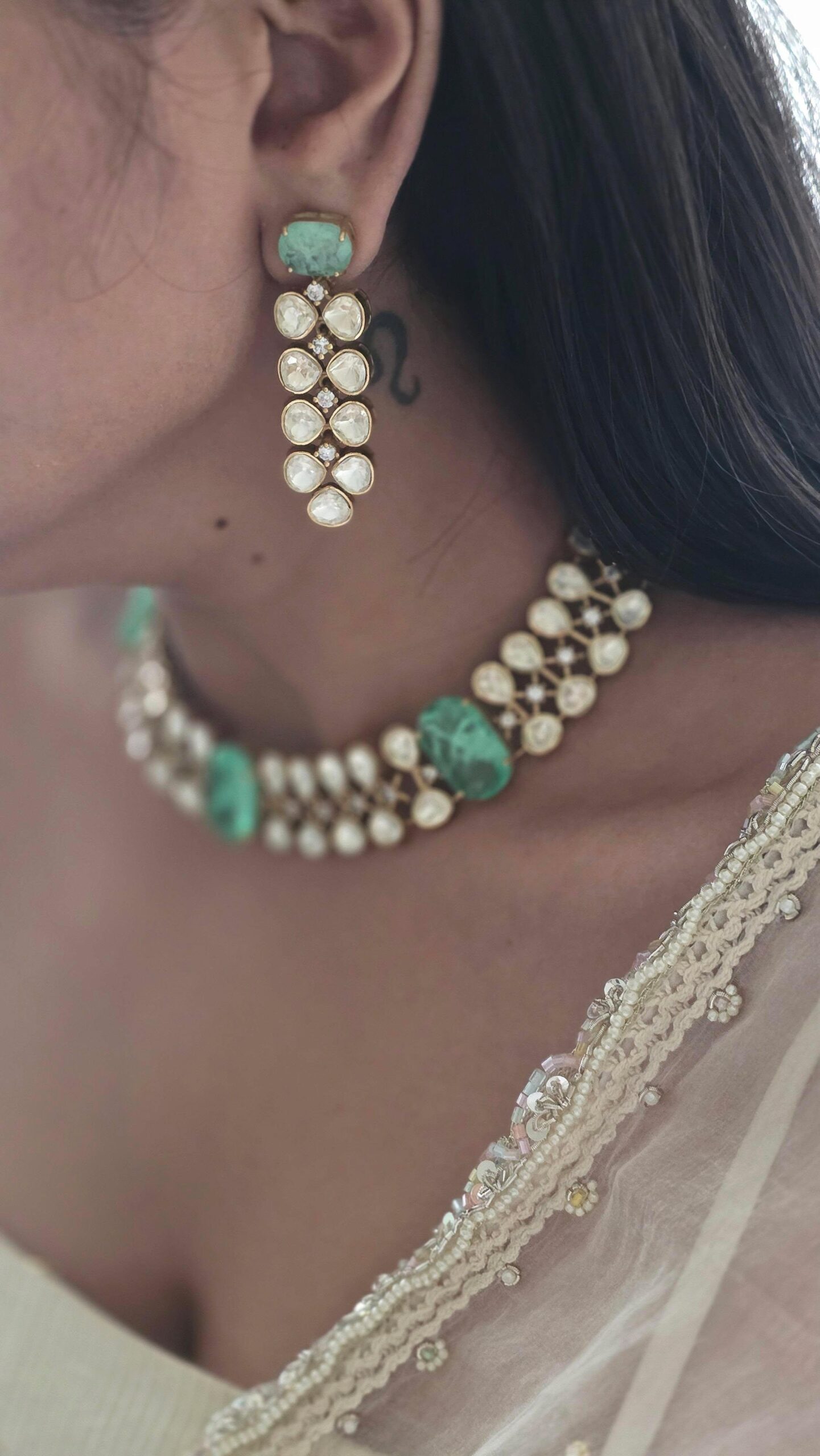 Binita polki necklace Thumbnail