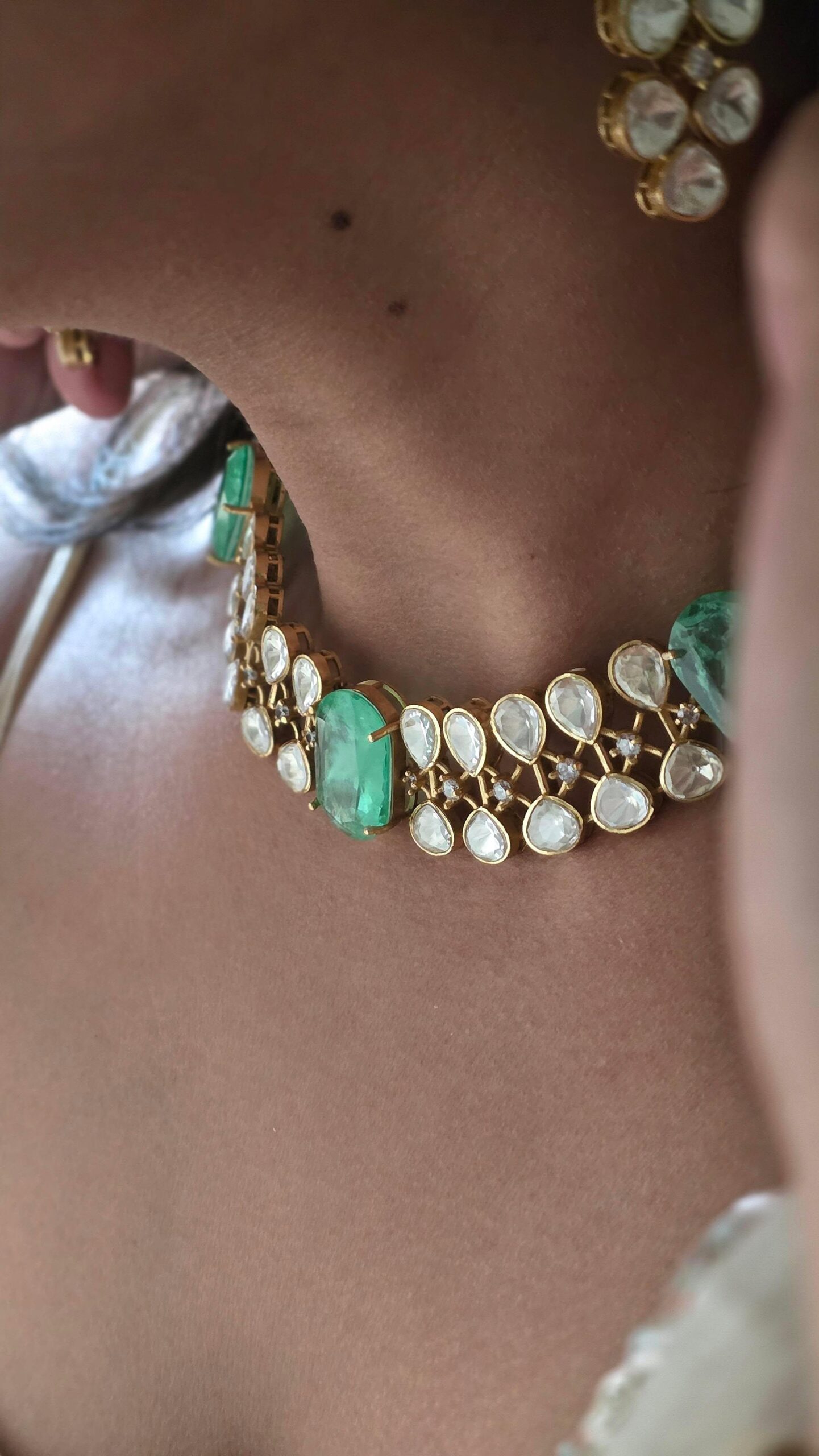 Binita polki necklace Thumbnail