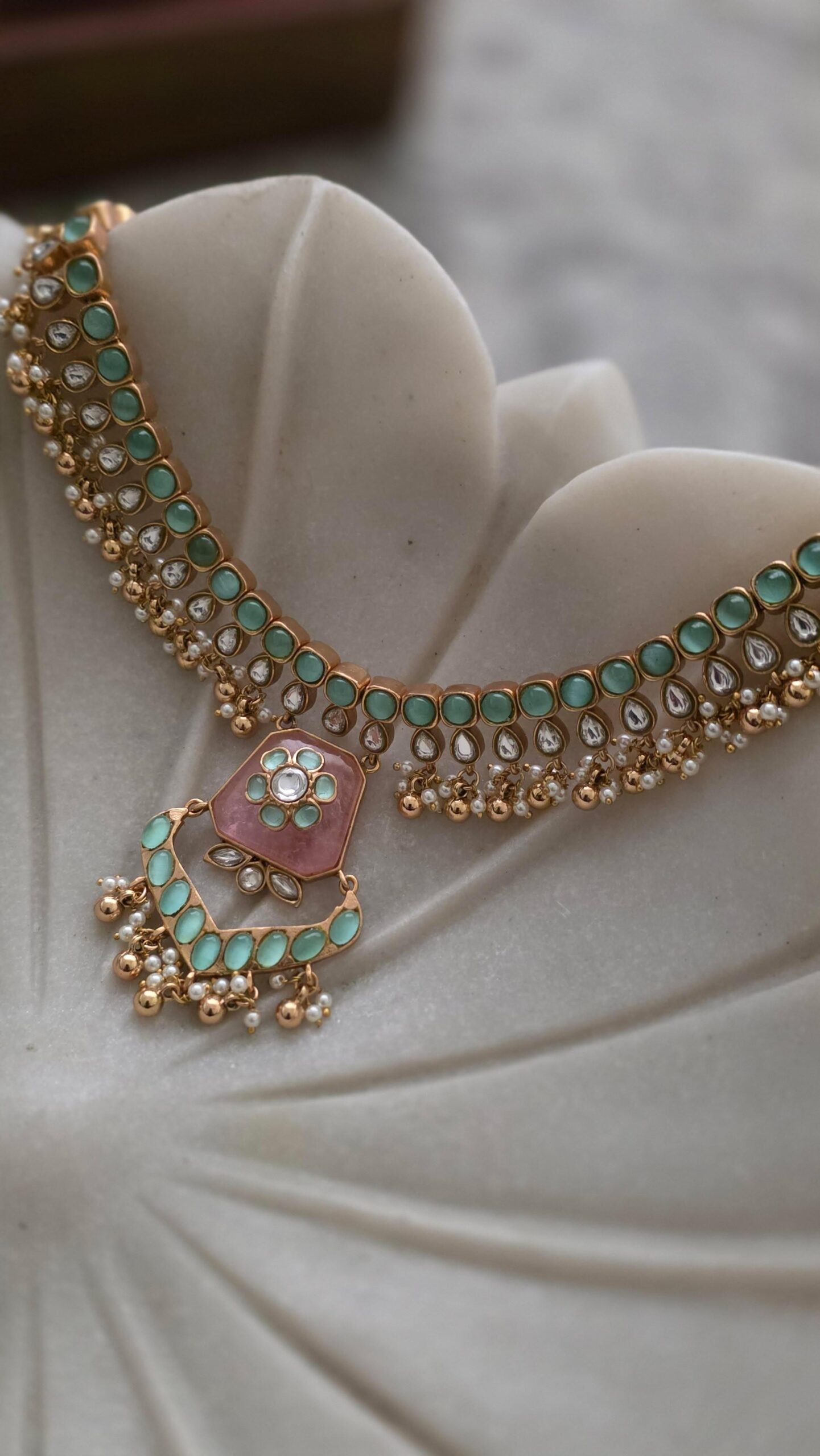 Tarini handcrafted necklace Thumbnail