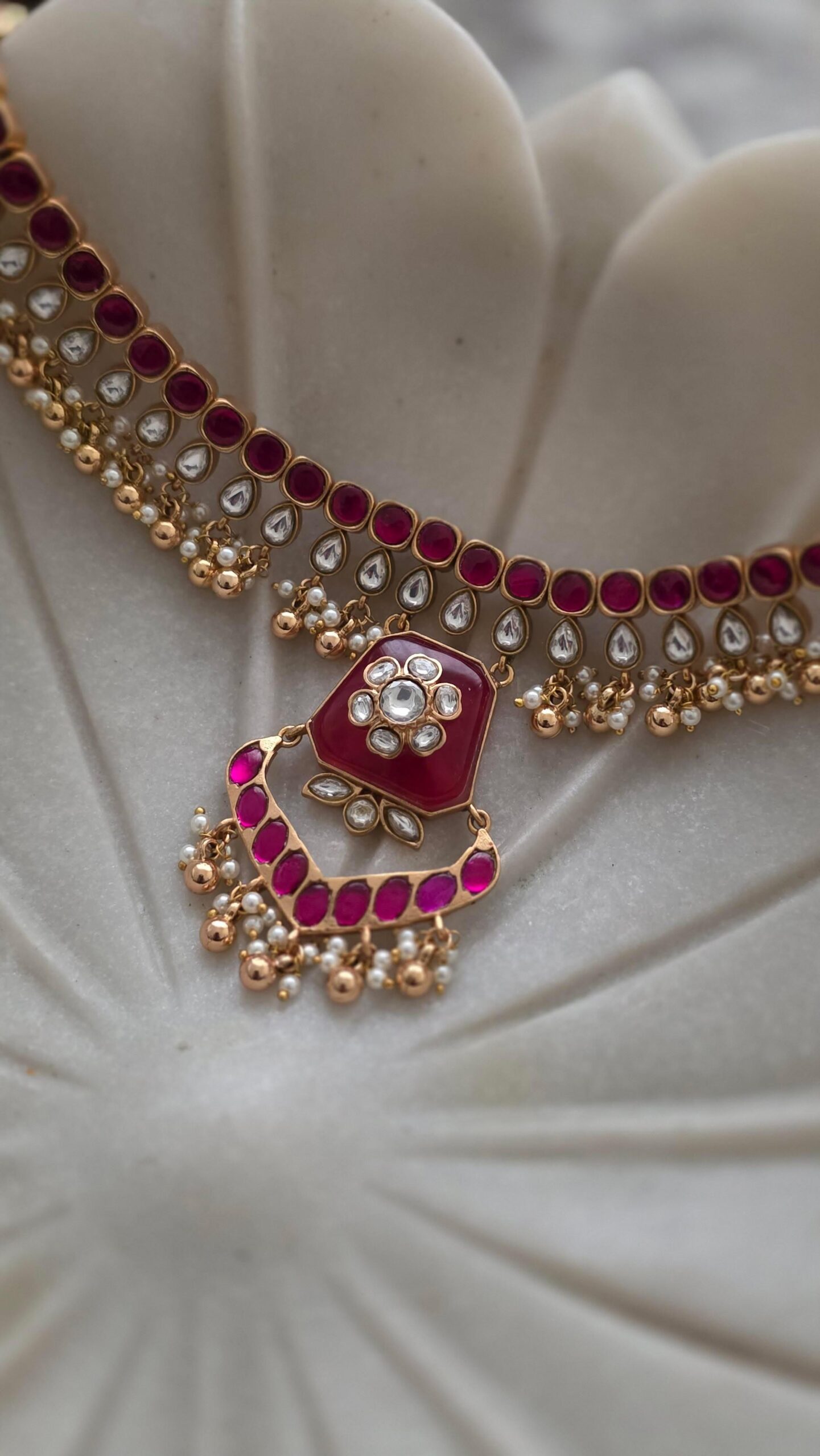 Tarini handcrafted necklace Thumbnail