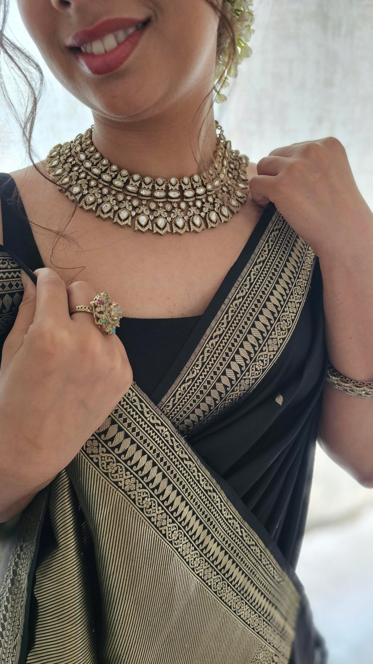 Zareena polki necklace Thumbnail